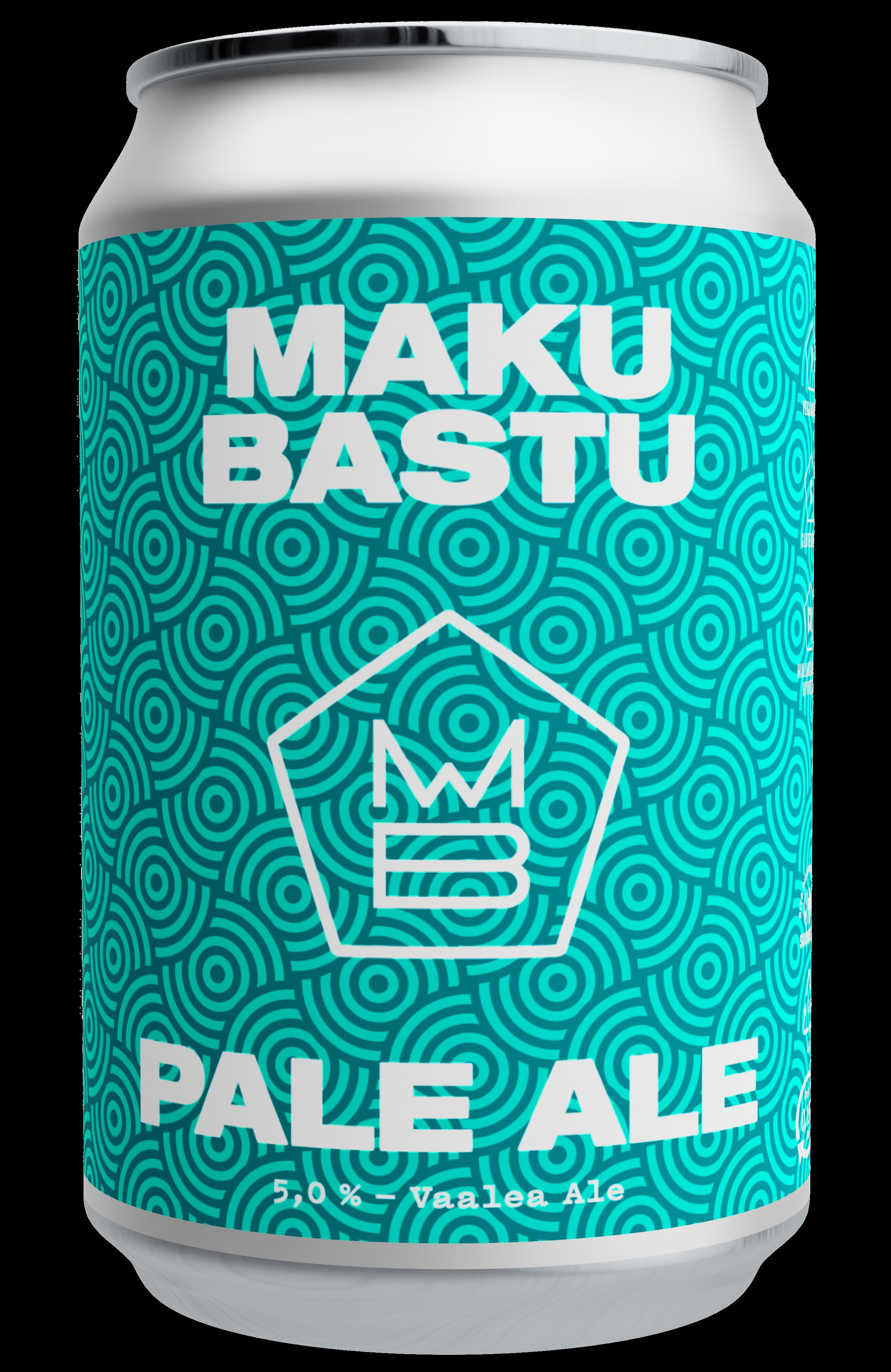 Maku Brewing Bastu Pale Ale 5% 0.33l olut tölkki