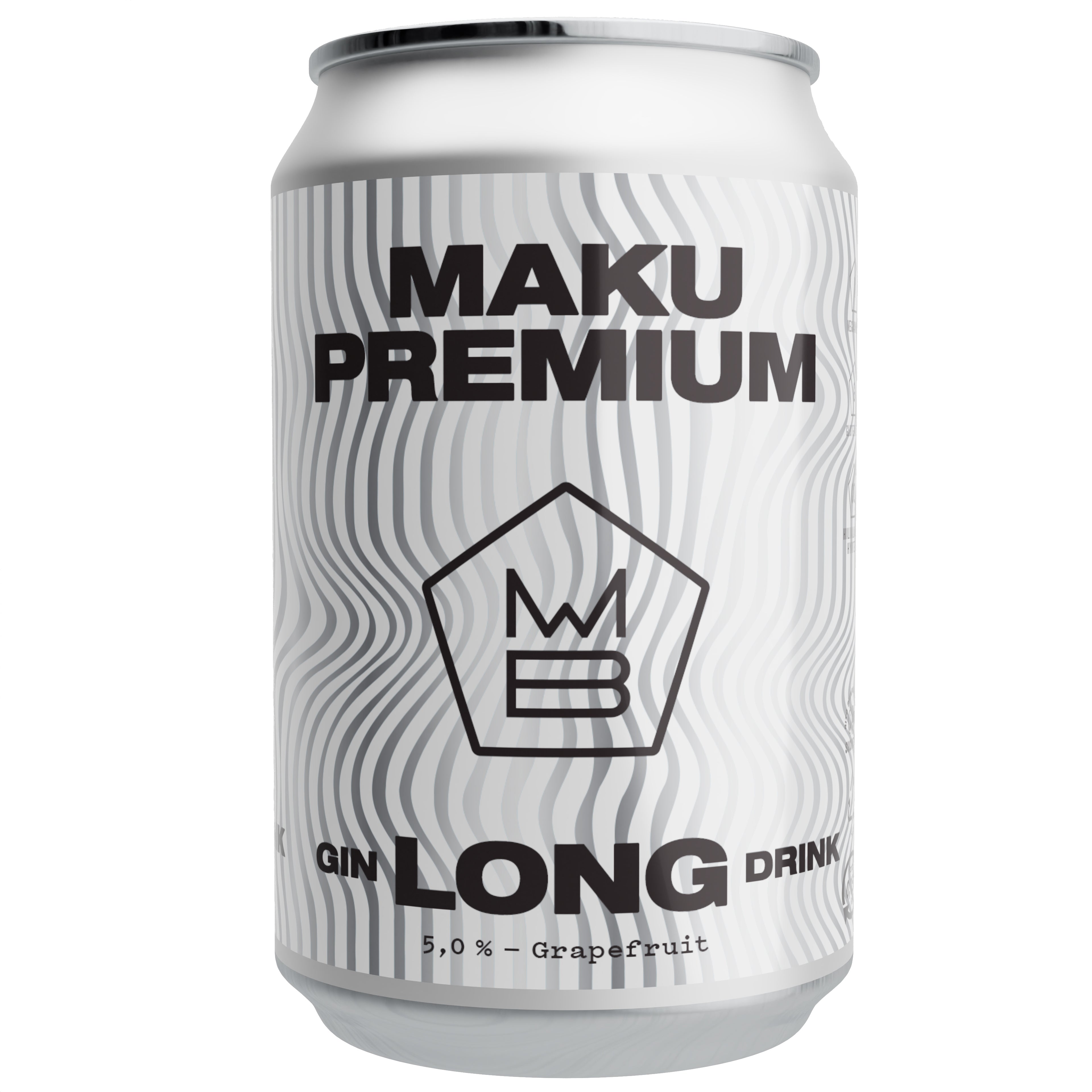 Maku Brewing Premium Gin Long Drink 5,0% 0.33l tölkki