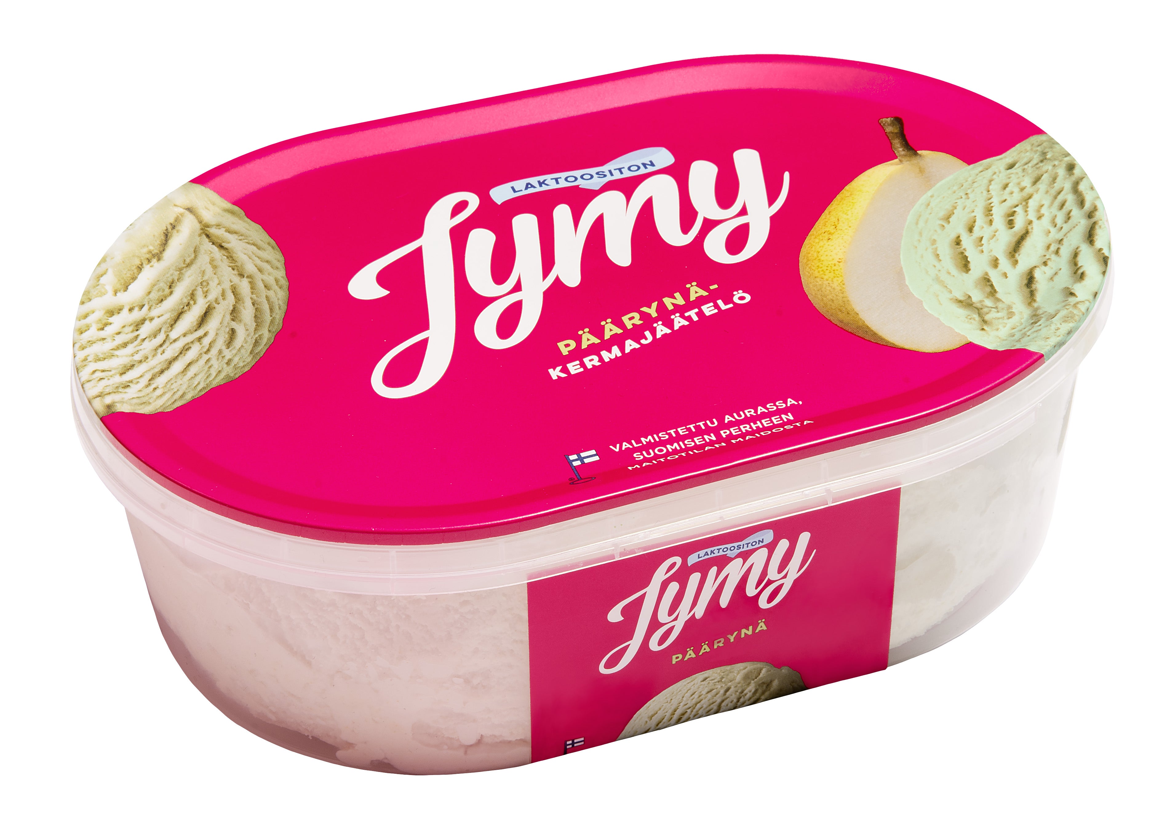 Jymy Päärynä laktoositon kermajäätelö 900ml