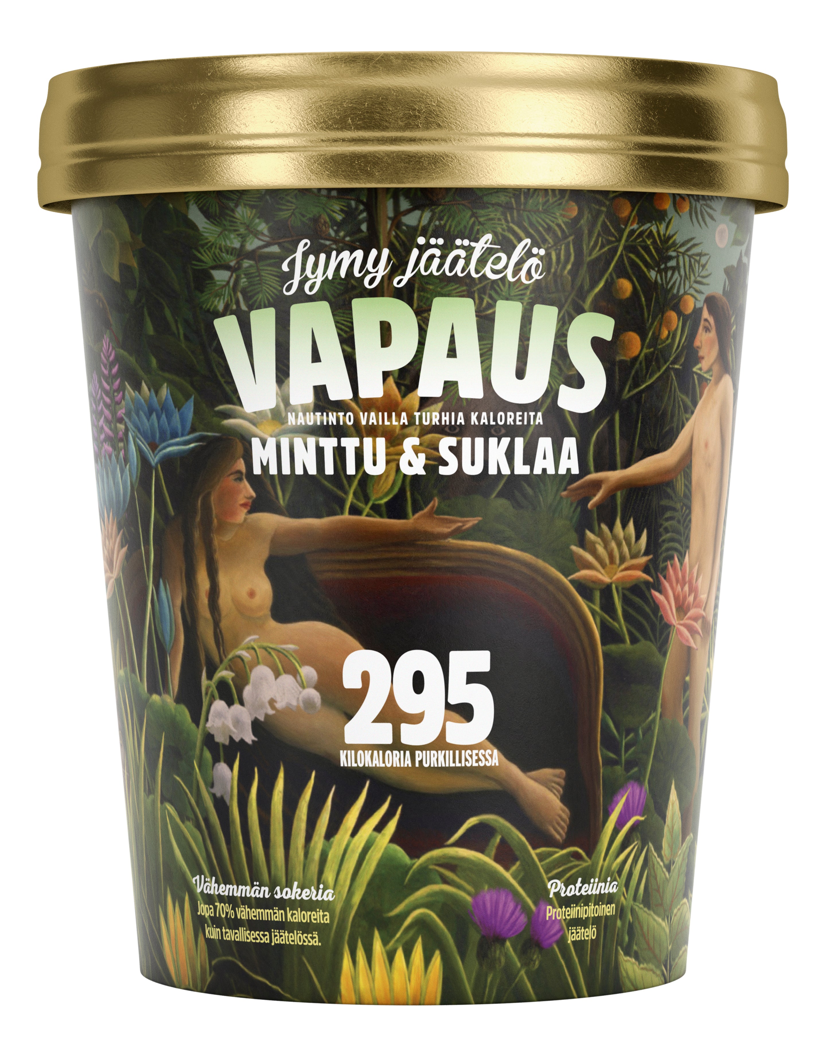 Jymy Vapaus Jäätelö Minttu & Suklaa laktoositon 500ml
