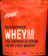 RAPIDE Hera80 500 g heraproteiinijauhe mansikka