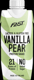 Shake protéiné FAST 250 ml Vanille-Poire