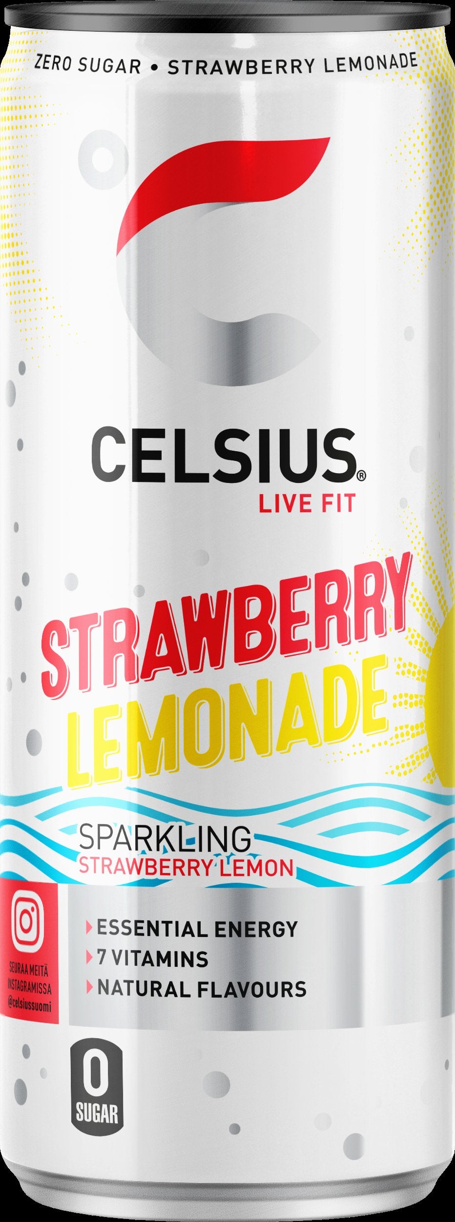 CELSIUS  Strawberry Lemonade energiajuoma 355 ml