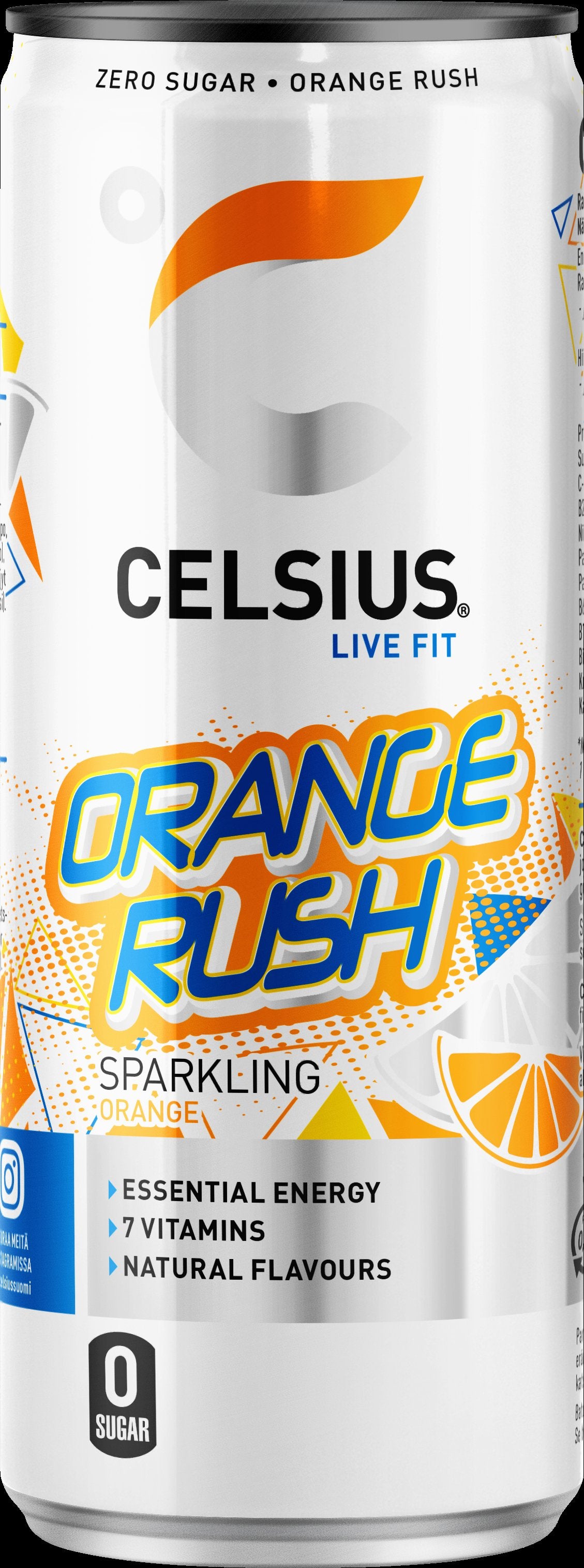 CELSIUS Orange Rush Energiajuoma 355ml