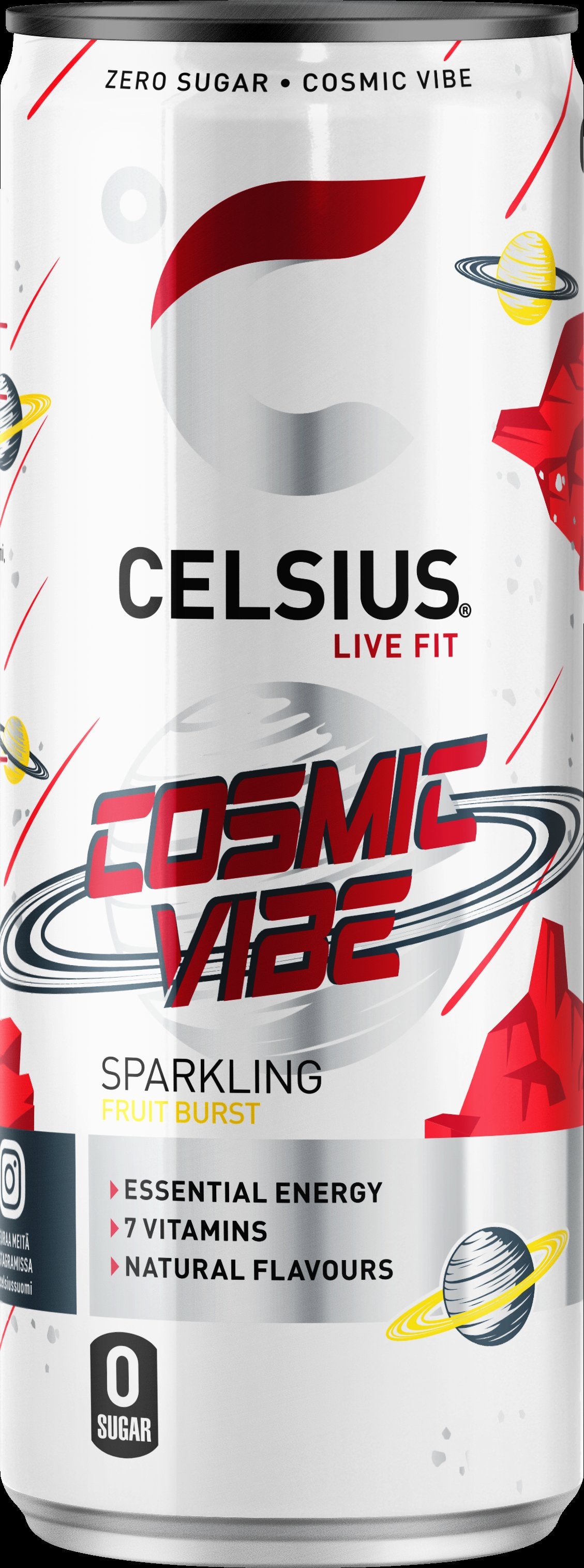 CELSIUS Cosmic Vibe Energiajuoma 355ml