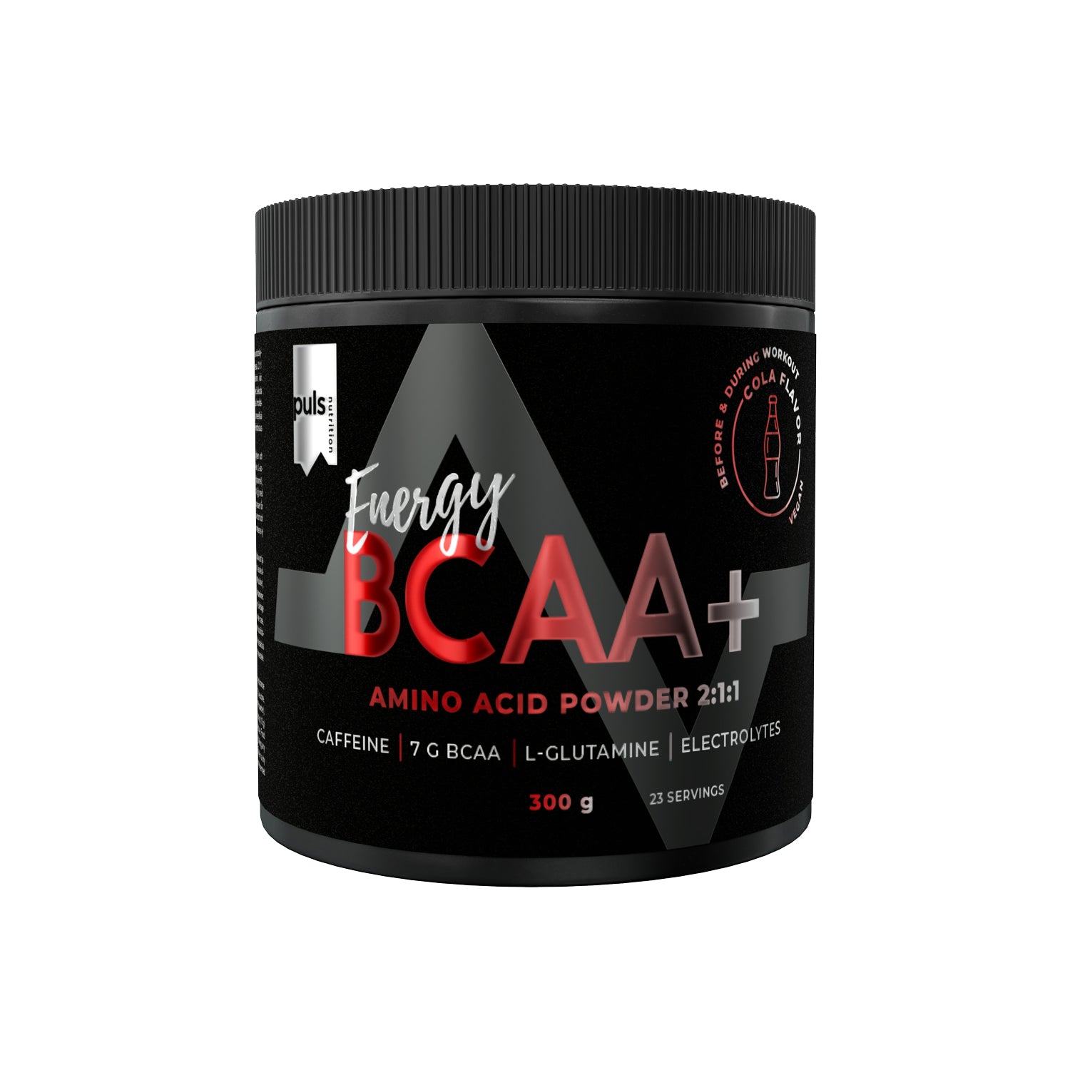 PULS Energy BCAA+ aminohappojuomajauhe Cola 300g
