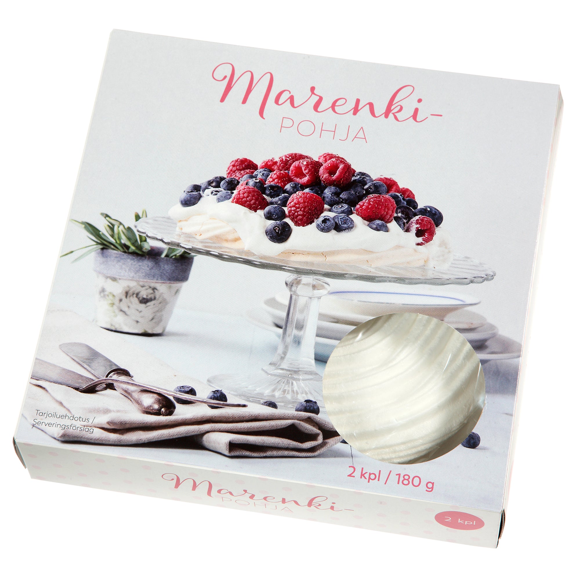 Marenkikakkupohja 180g 2kpl.