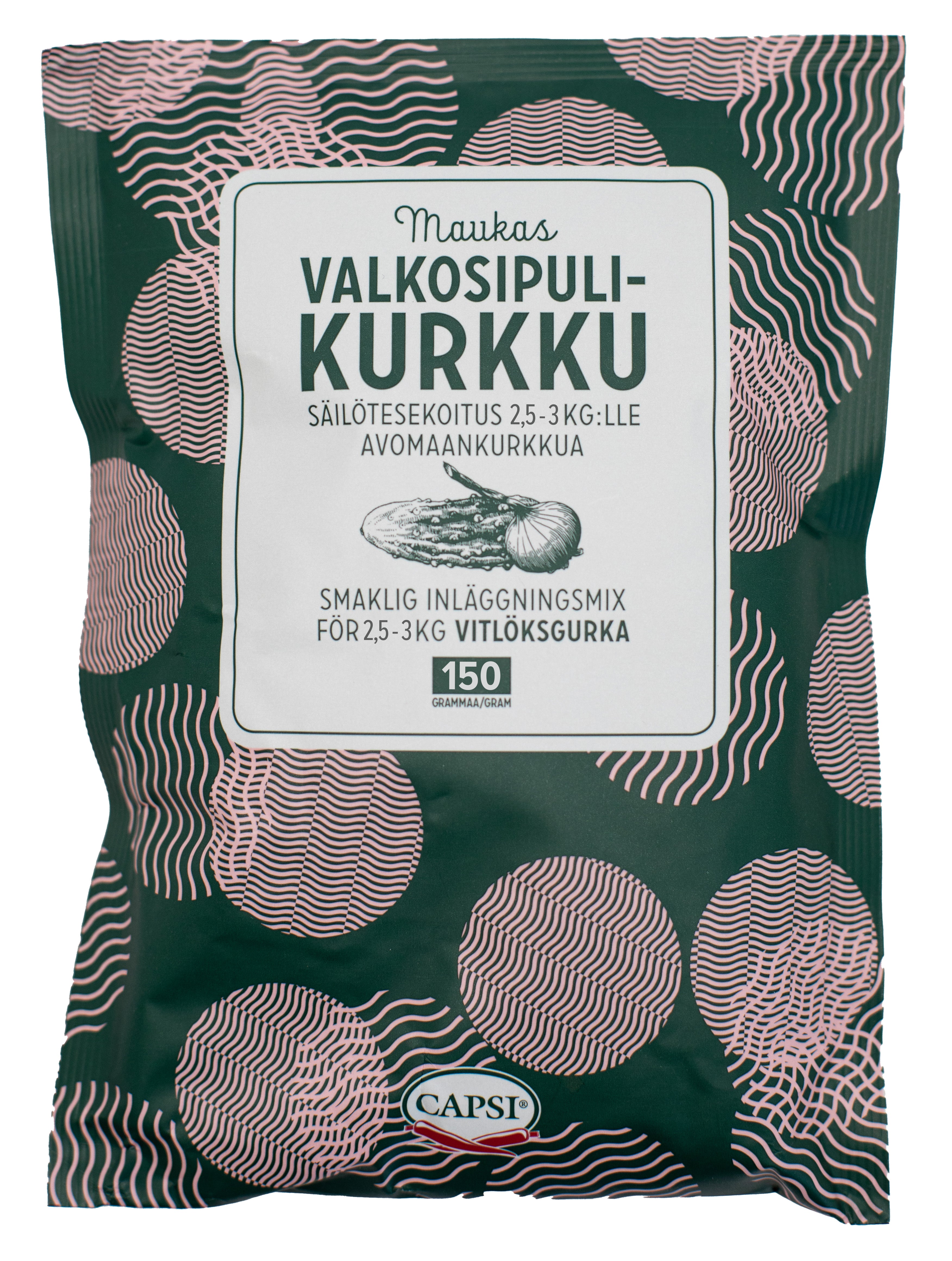Capsi Valkosipulikurkkusäilöteaines 150g