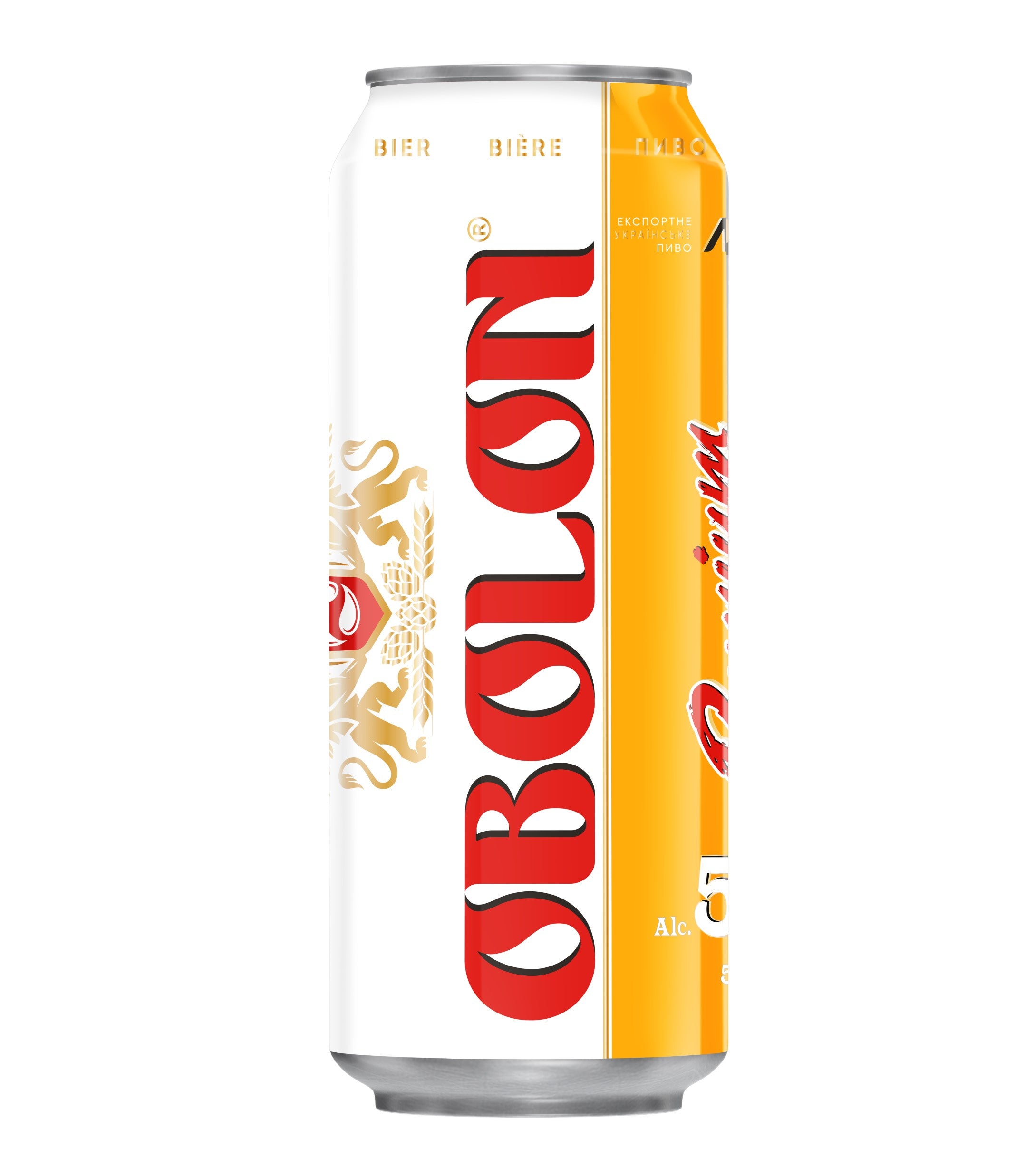 Obolon Premium lager olut 5% 50cl tlk
