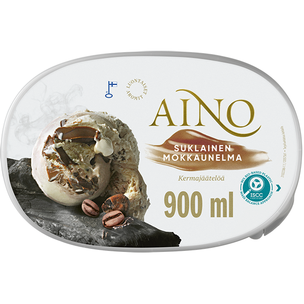 Aino Suklainen Mokkaunelma kermajäätelö kotipakkaus 508g/900ml