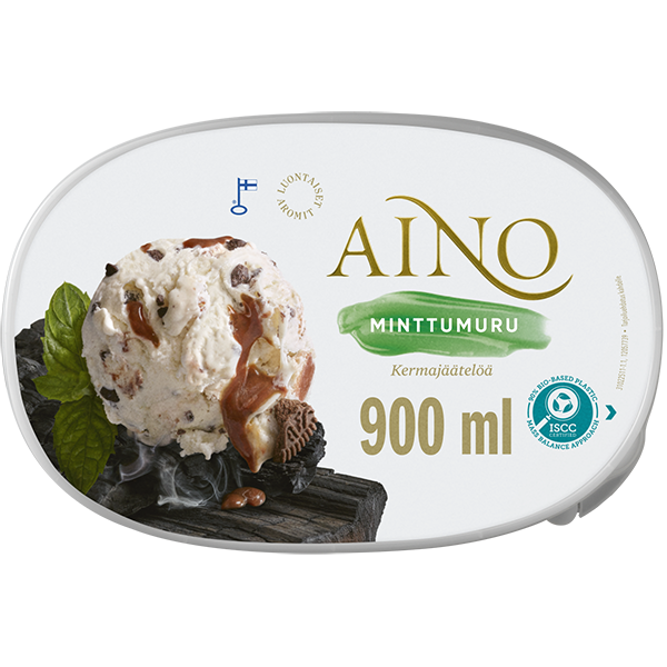 Aino Minttumuru kermajäätelö kotipakkaus 500g/900ml