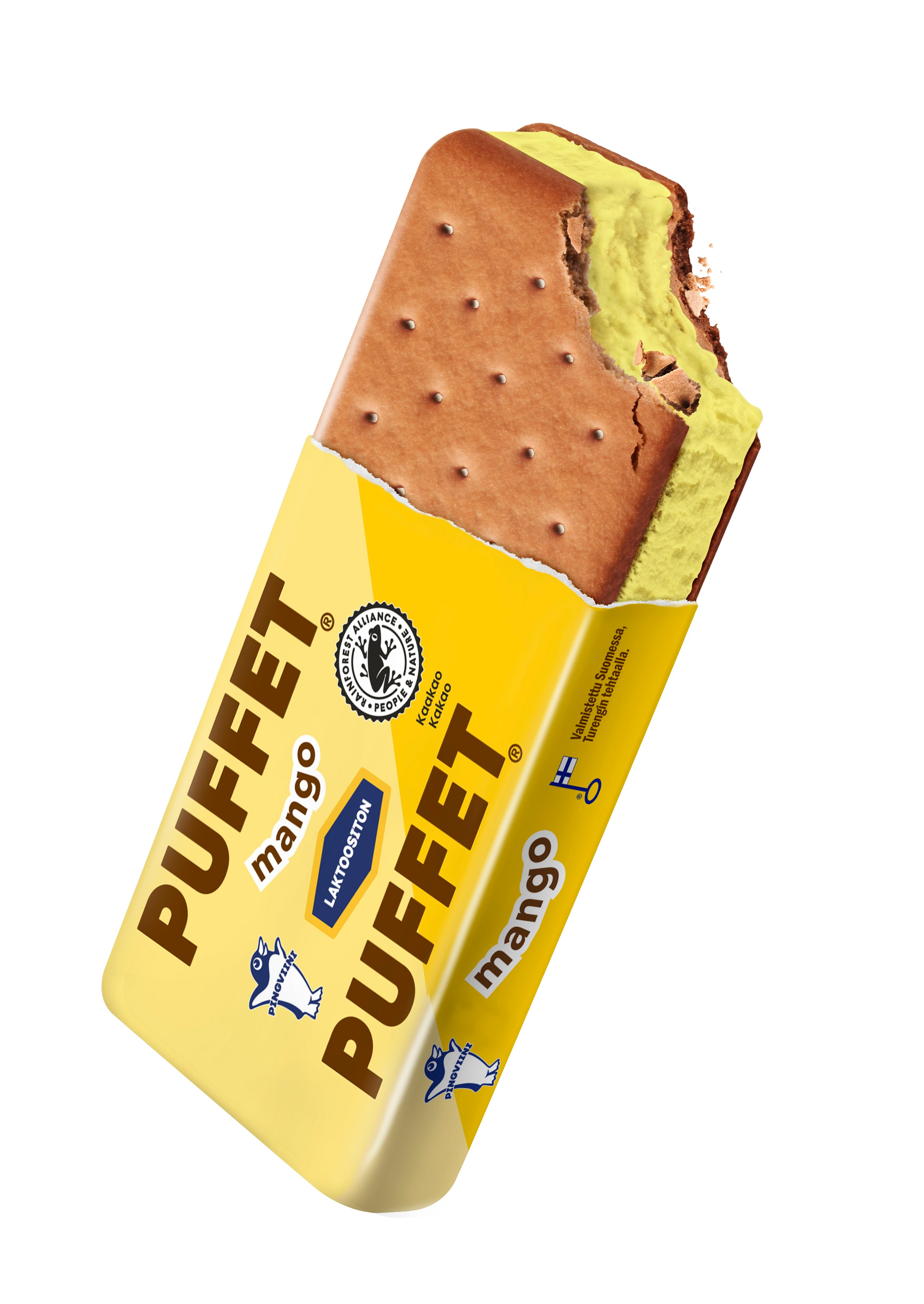 Puffet Mango Laktoositon välipalajäätelö 62g/1,1dl