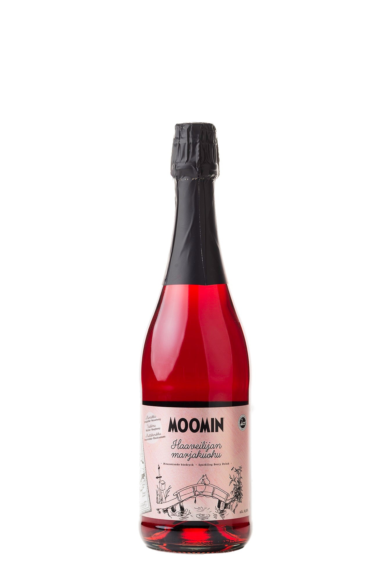 Poikain Parhaat MOOMIN® Haaveilijan Marjakuohu 0,0% 0,75L