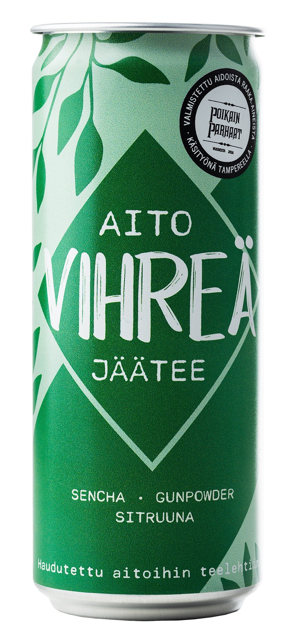 Poikain Parhaat Aito Vihreä Jäätee  330ml TLK