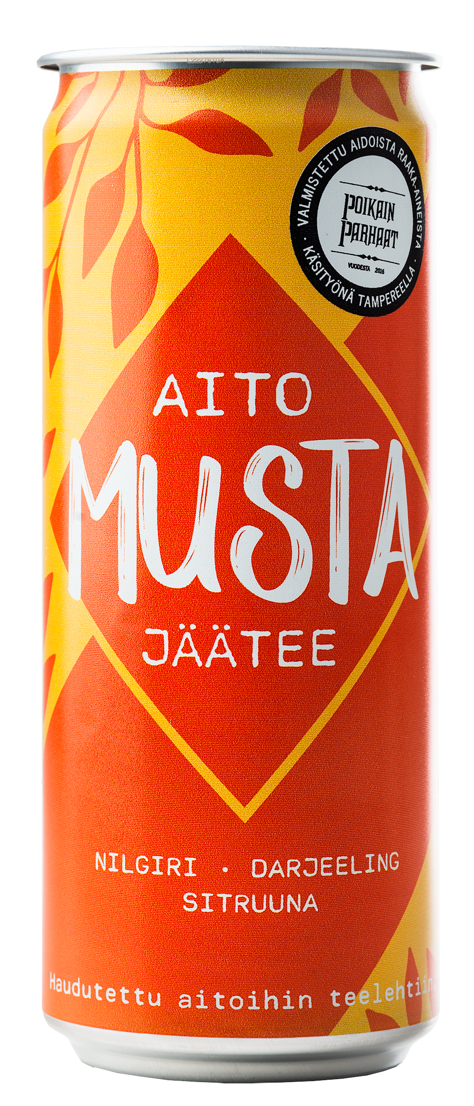 Poikain Parhaat Aito Musta Jäätee 330ml TLK