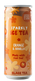 Thé glacé pétillant Nordic Berries &amp; More Orange onctueuse et vanille 0,33 L TLK