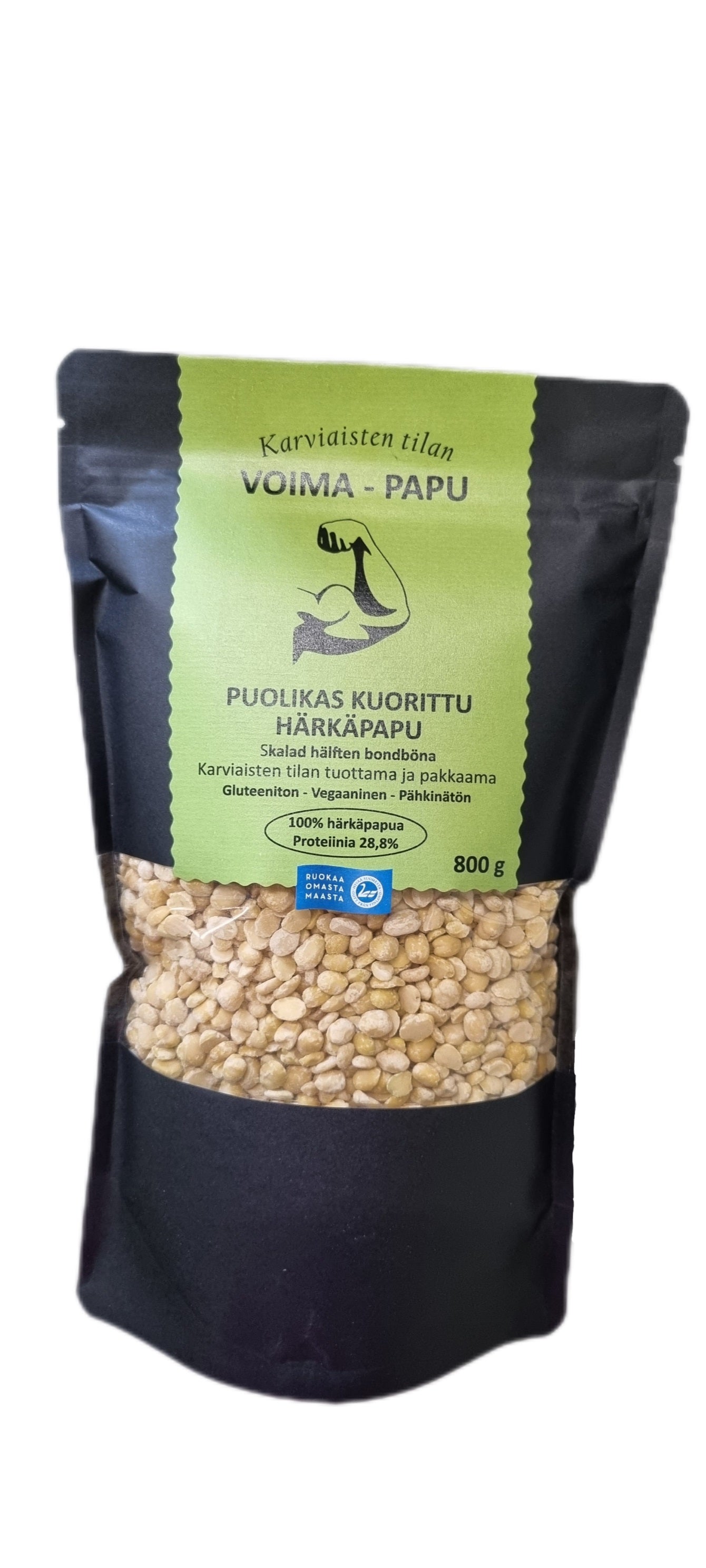 Voima-Papu puolikas kuorittu härkäpapu