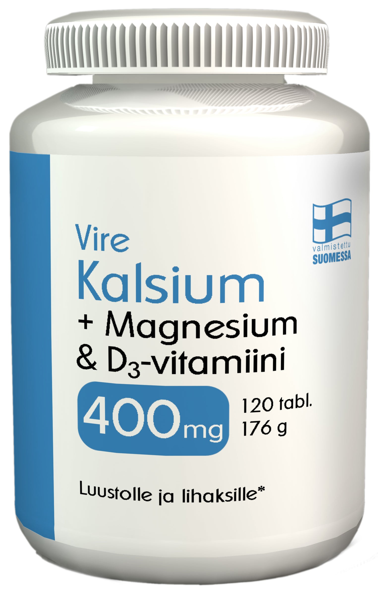 Vire Kalsium+Magnésium+D-vitamine 400mg