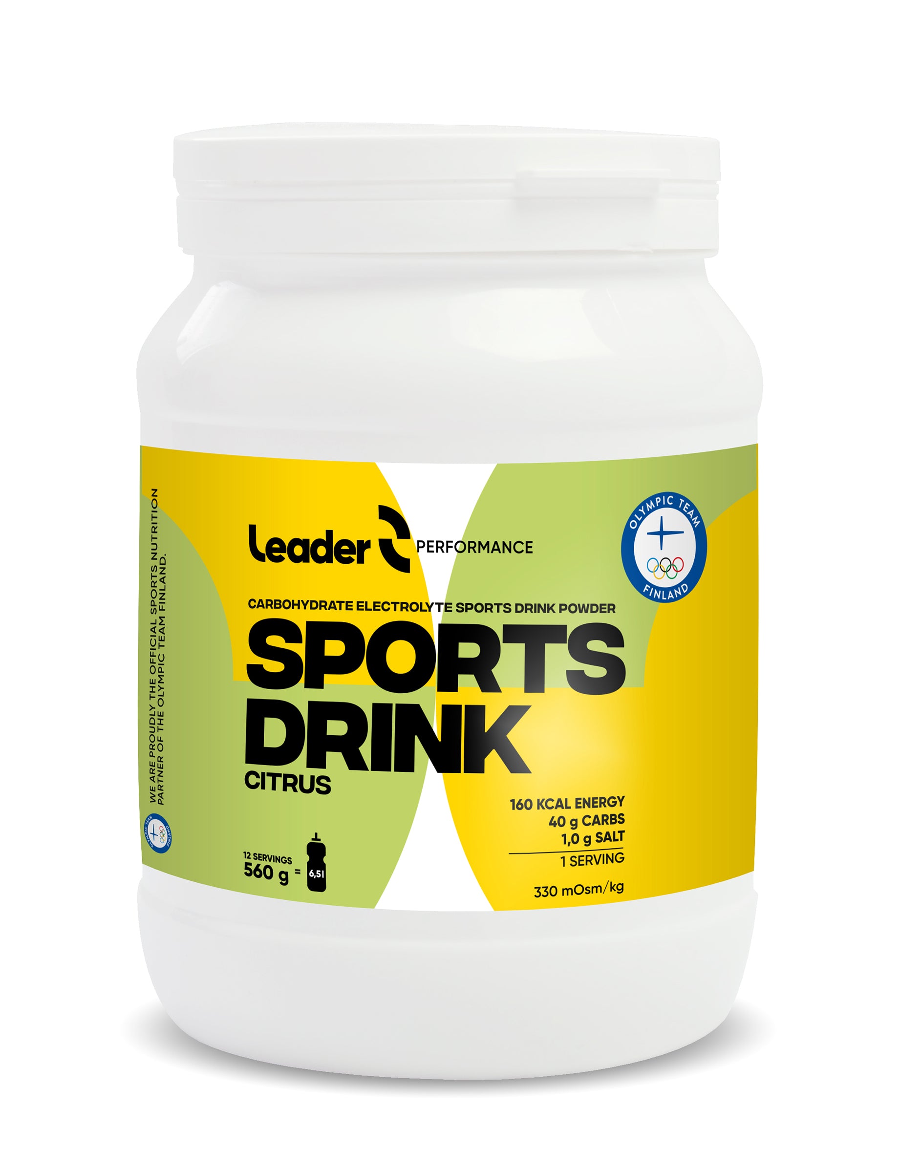 Leader Performance Sports Drink urheilujuomajauhe sitruksenmakuinen 560 g