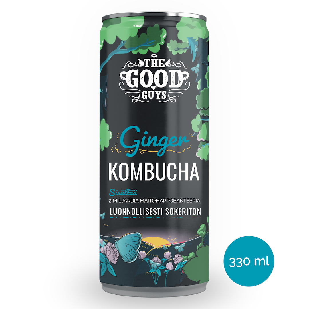 The Good Guys Inkivääri Kombucha sokeriton