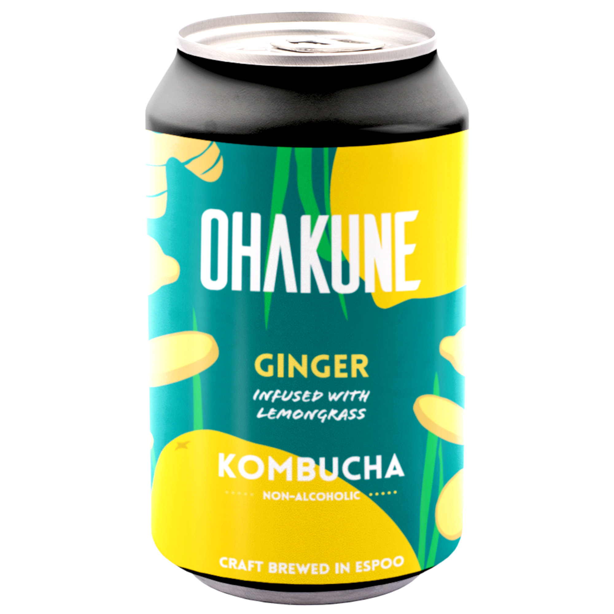 Ohakune Kombucha Ginger teejuoma, 330ml