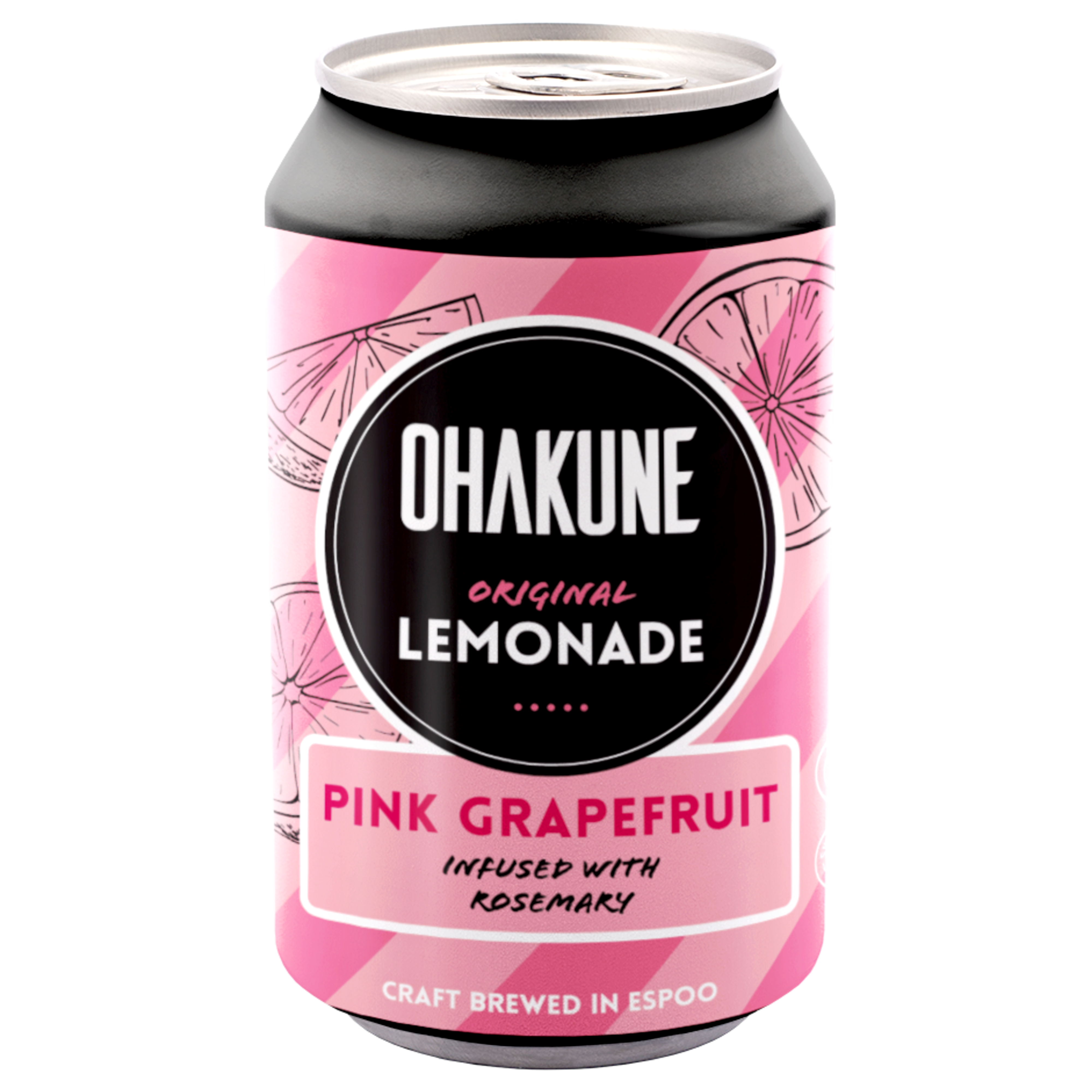 Ohakune Original Lemonade Pink Grapefruit virvoitusjuoma 330ml