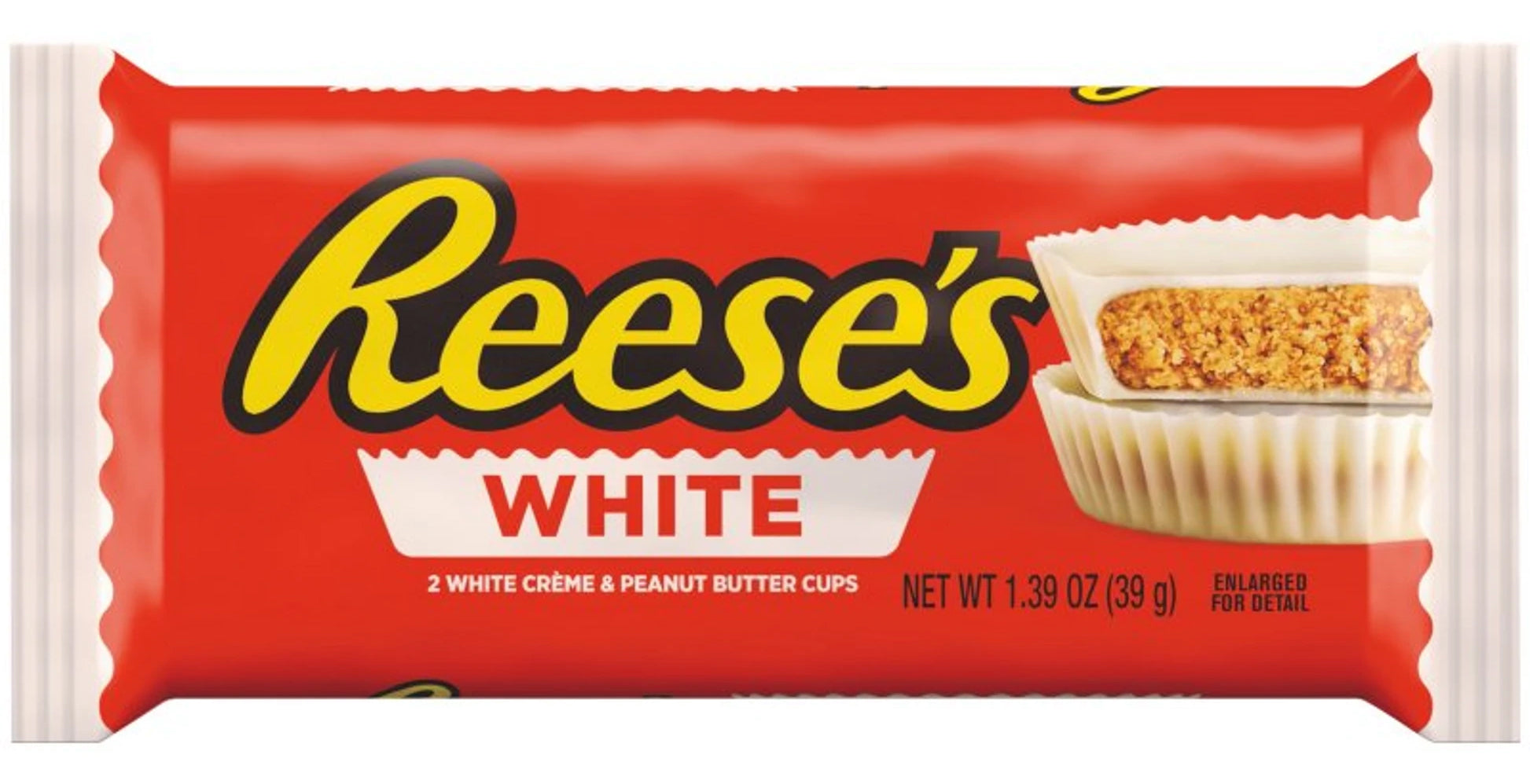 Reese's Peanut Butter Cups White 2 Cups 39,5 g maapähkinävoi-valkosuklaakuppi