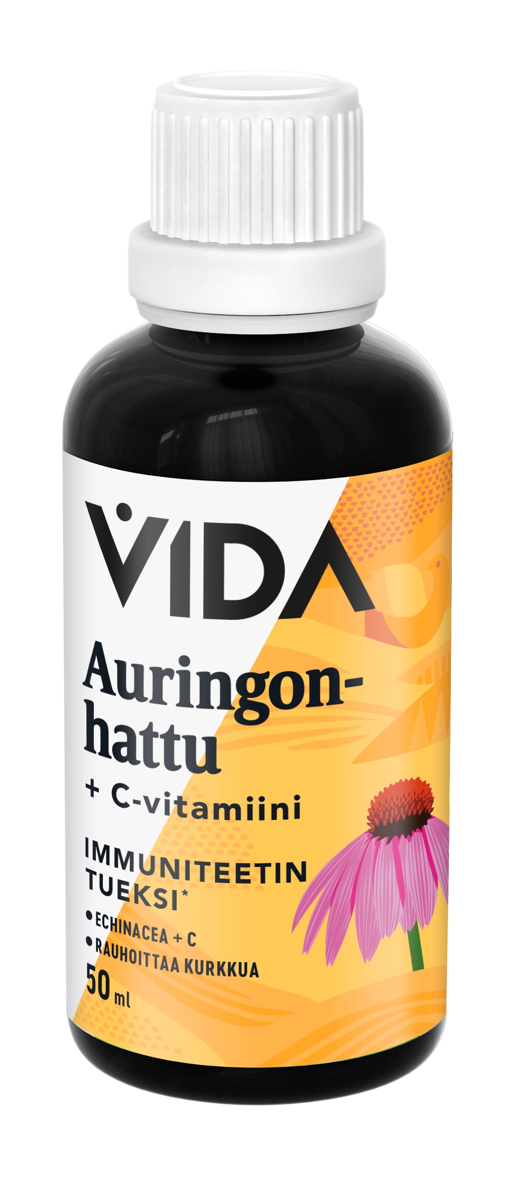 Vida Auringonhattu + C ravintolisä 50 ml
