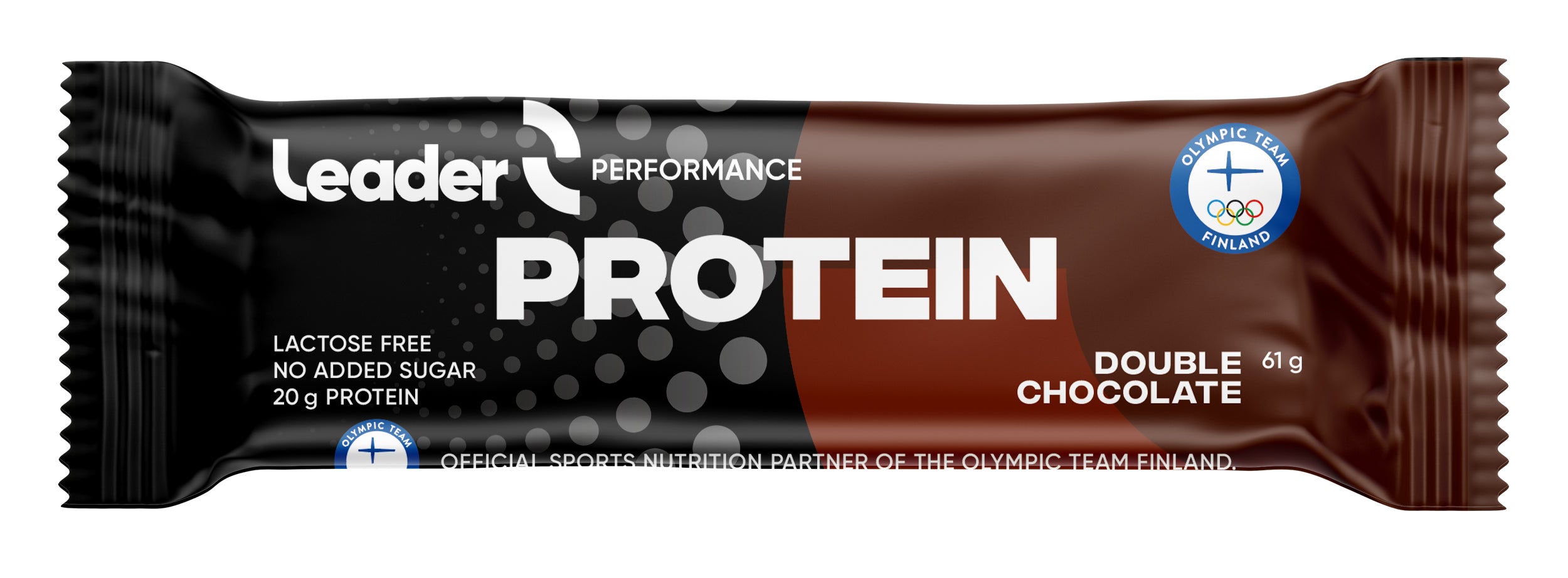 Leader Performance Protein Double Chocolate suklaanmakuinen proteiinipatukka 61 g