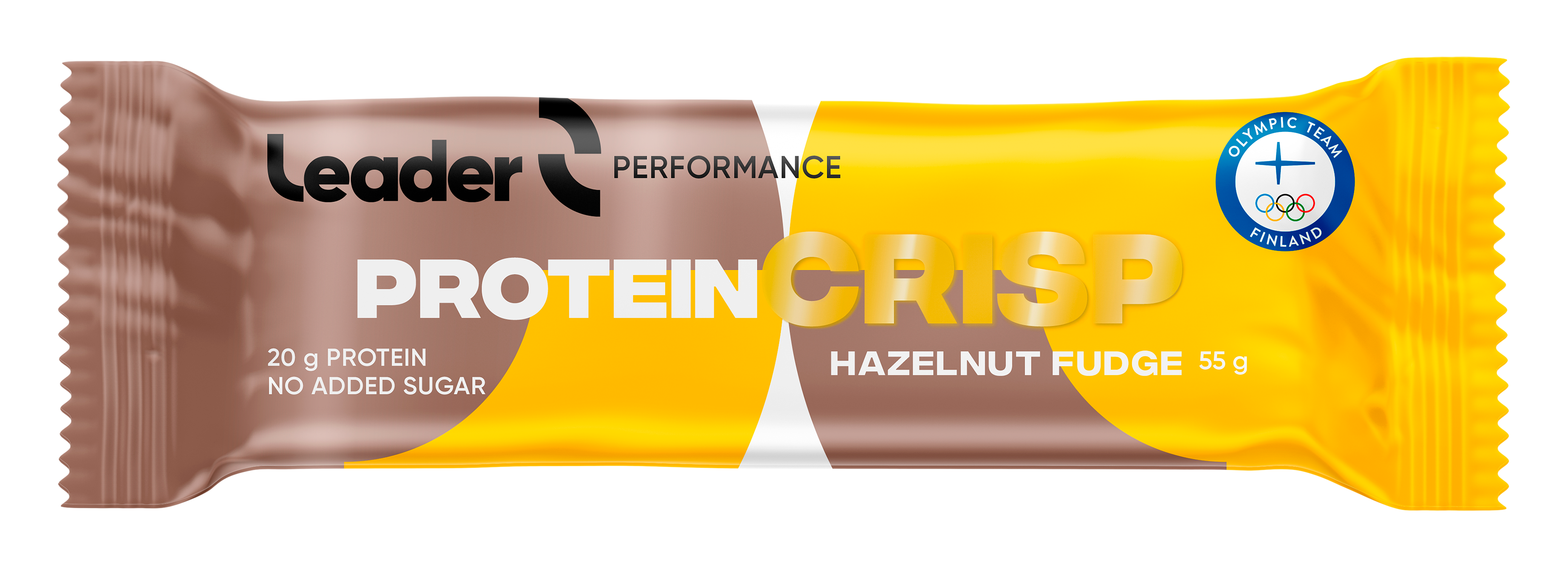 Leader Performance Protein Crisp Hazelnut Fudge proteiinipatukka 55 g