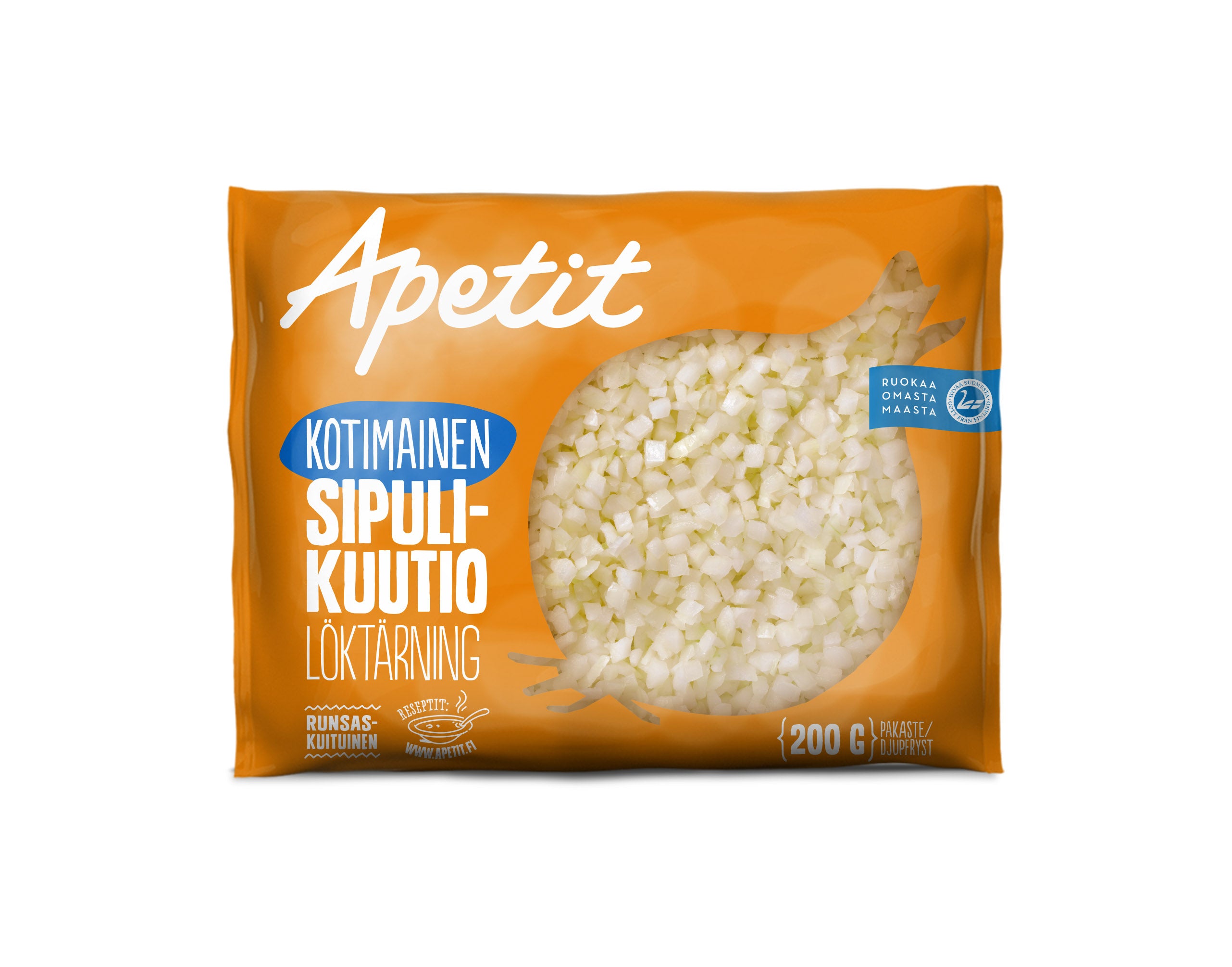 Apetit Kotimainen Sipulikuutio pakaste 200g