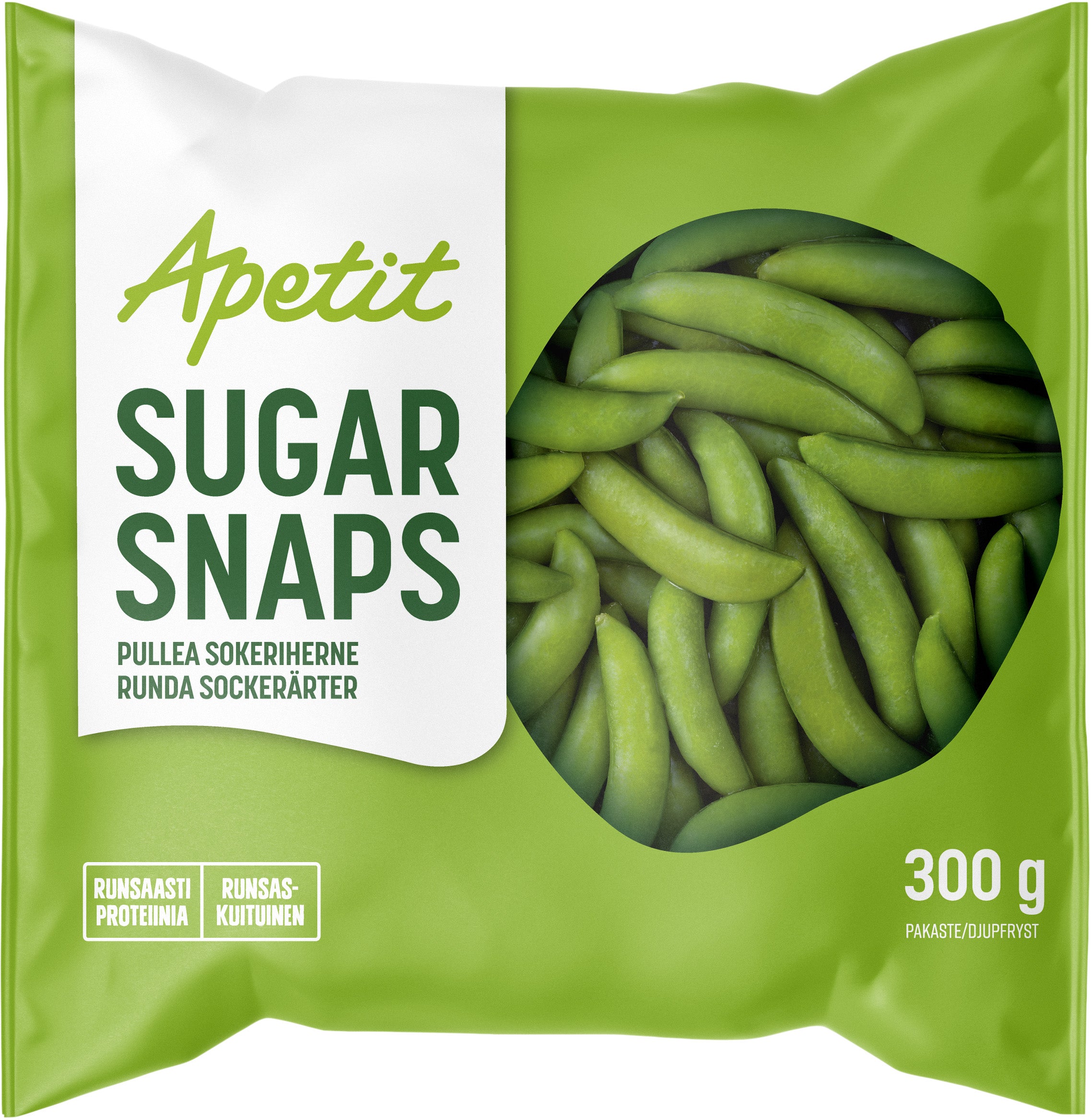 Apetit Sugar Snaps pullea sokeriherne pakaste 300g