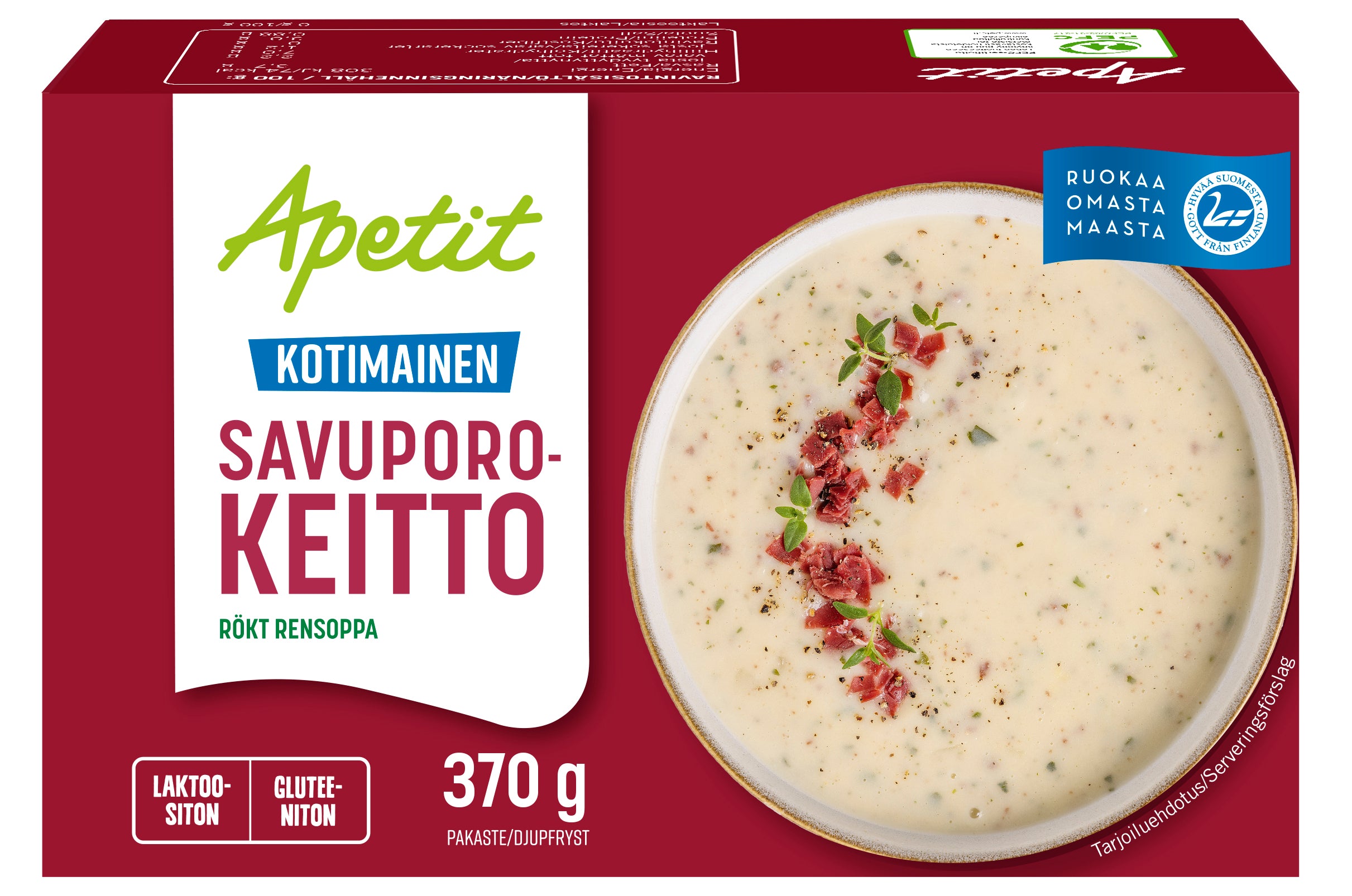 Apetit Kotimainen Savuporokeitto pakaste 370g