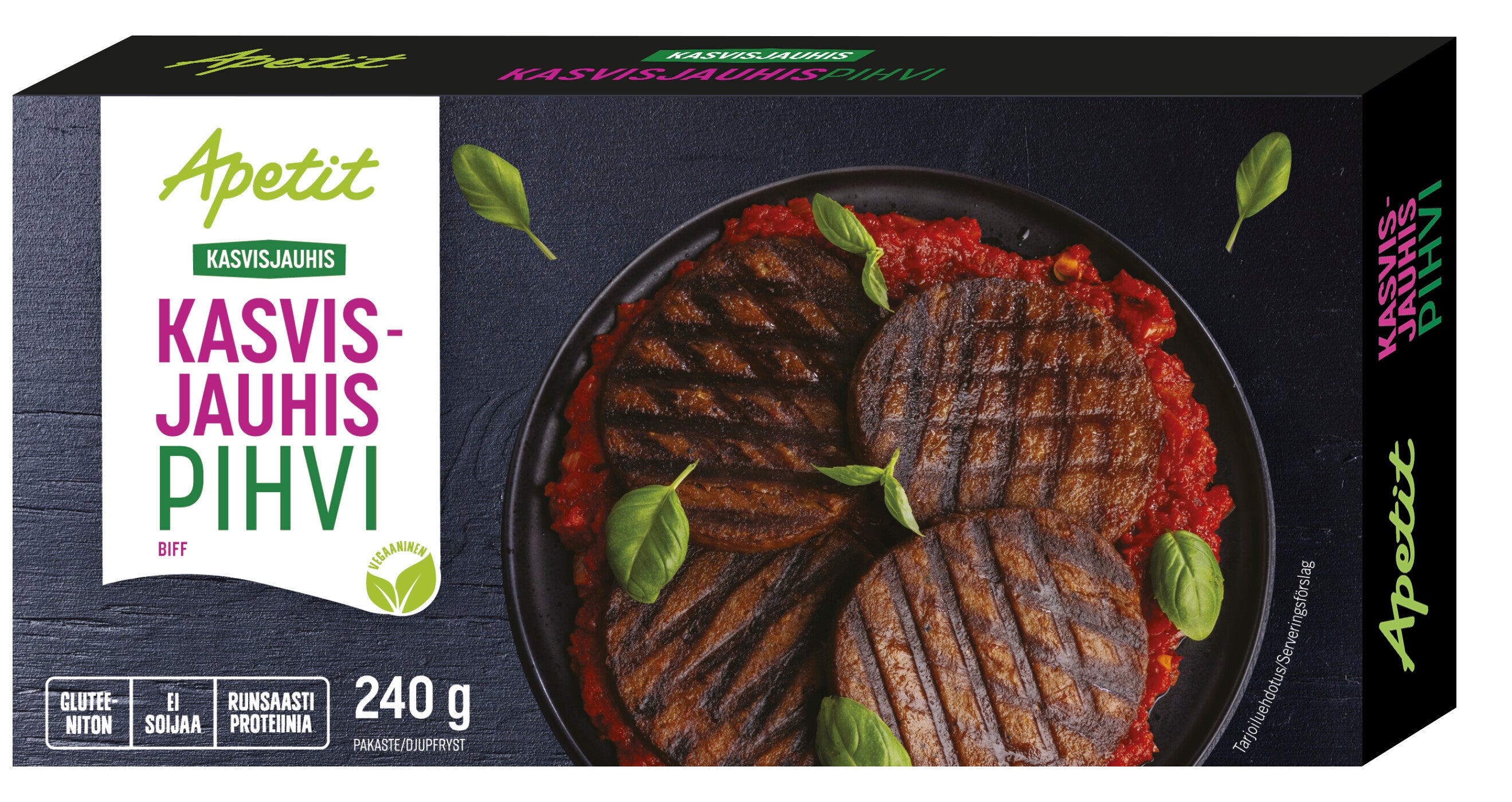 Apetit Kasvisjauhispihvit pakaste 240g