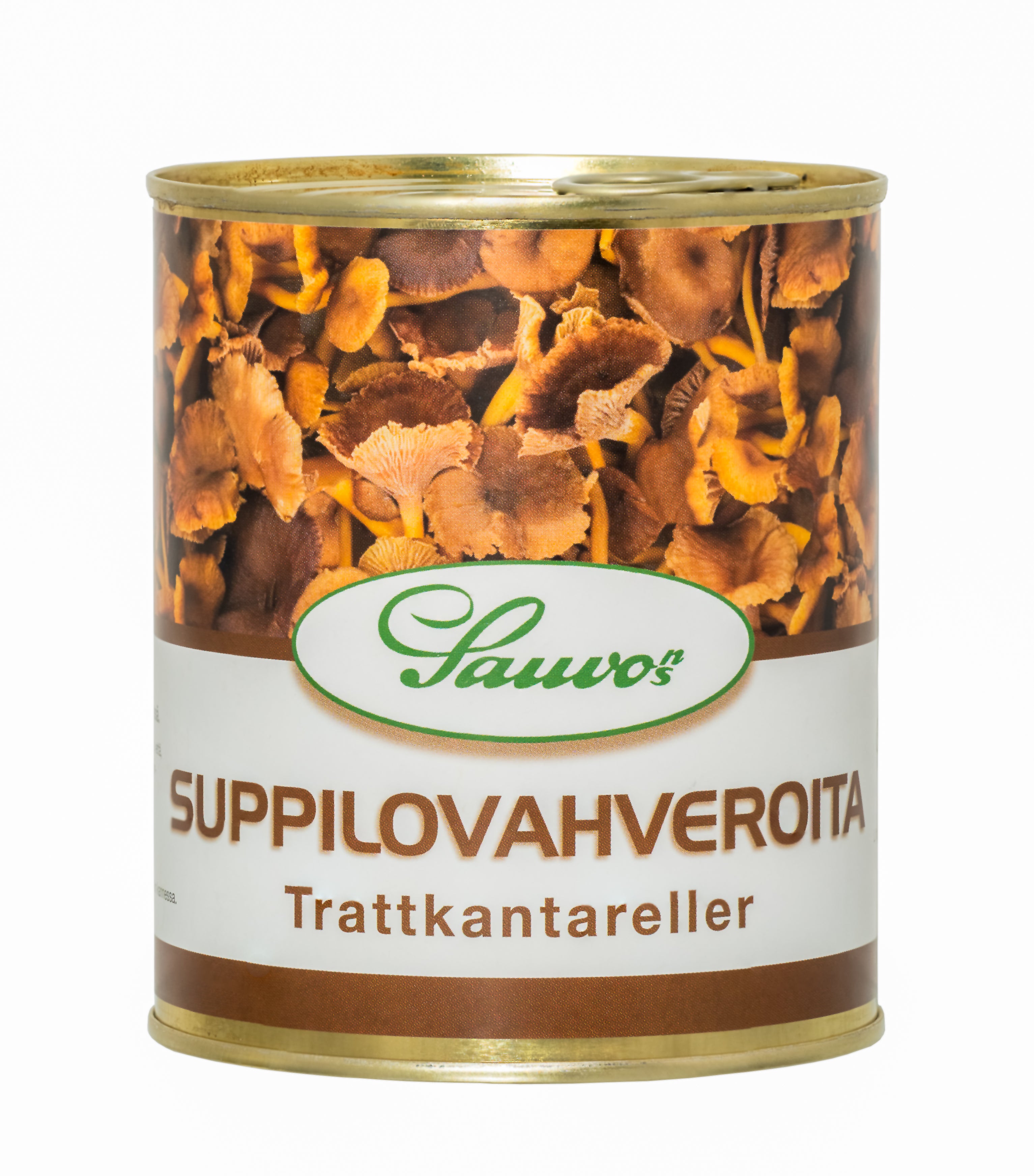 Sauvon 850/500 g miedossa suolaliemessä suppilovahveroita