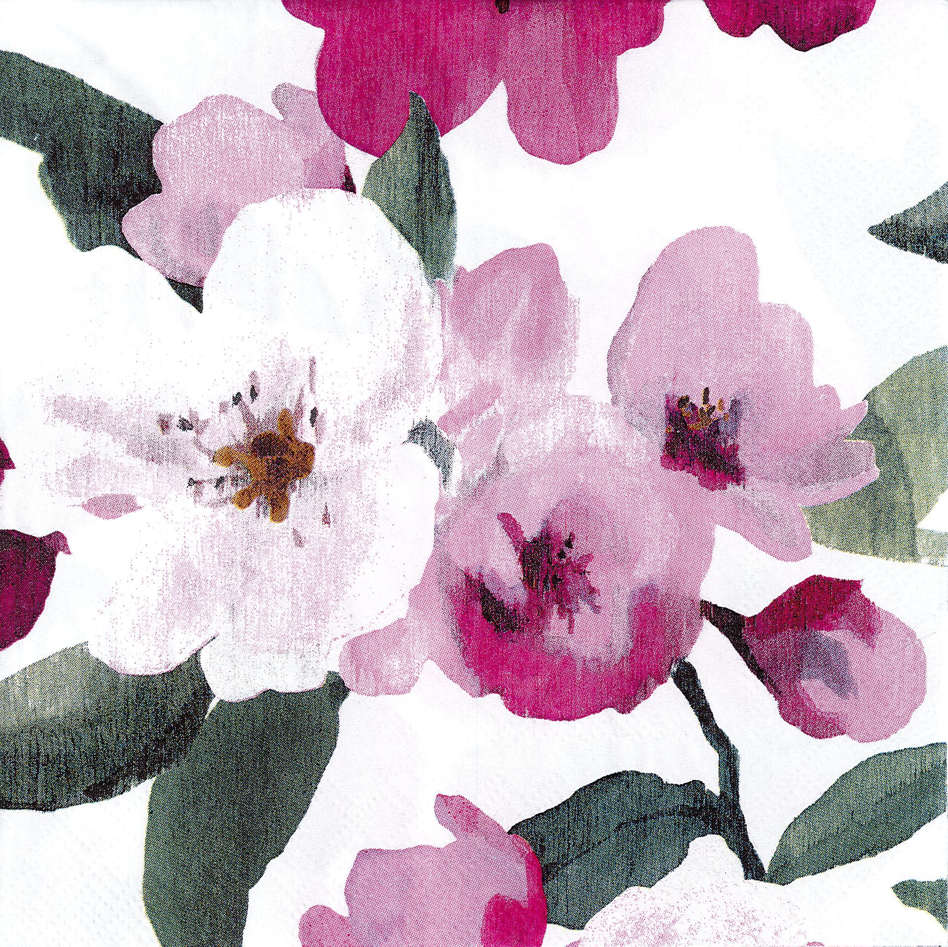 Pentik 25cm Purppuraomenapuu vaaleanpunainen 20kpl lautasliina