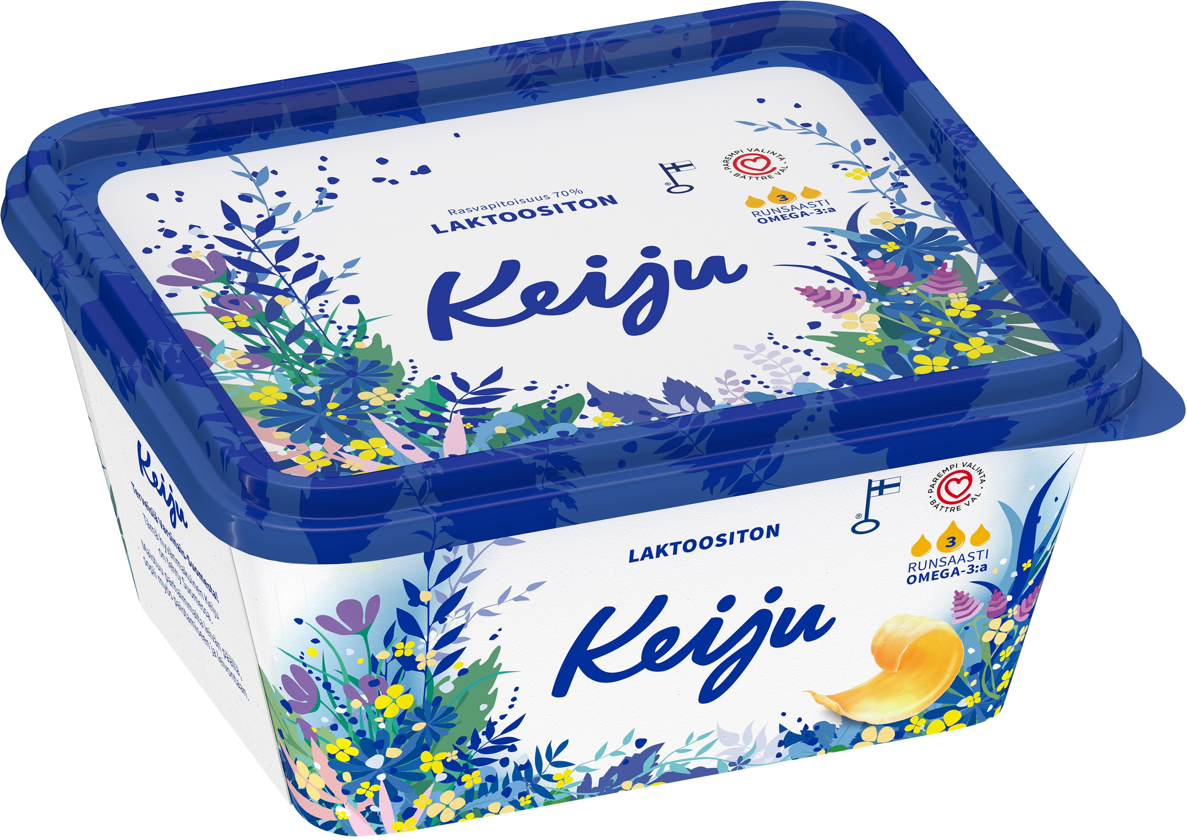 Keiju Laktoositon kasvirasvalévite 70 % 600 g