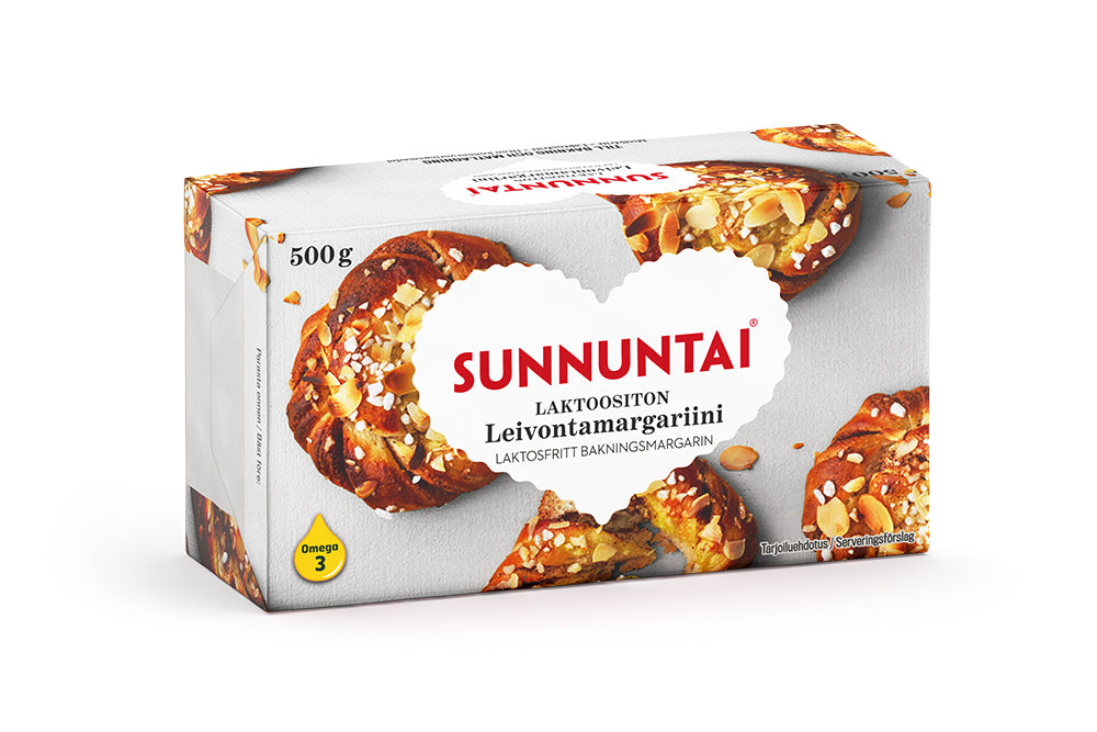 Sunnuntai Laktoositon leivontamargariini 500 g