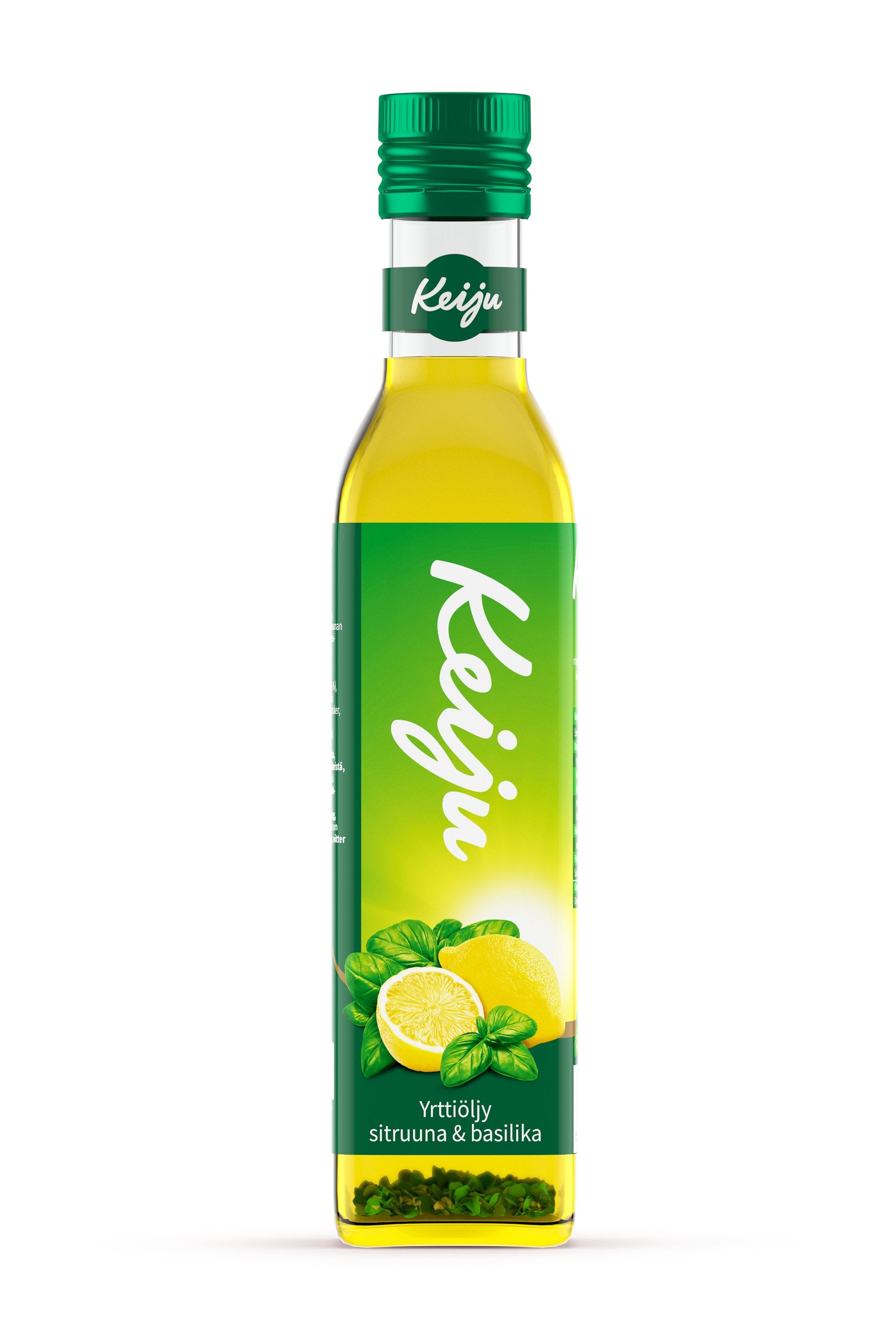 Keiju sitruuna, basilic yrttiöljy 250ml