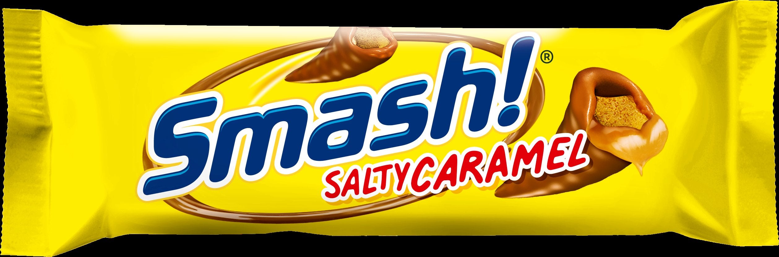 Smash! salt karamell suklaapatukka 40g