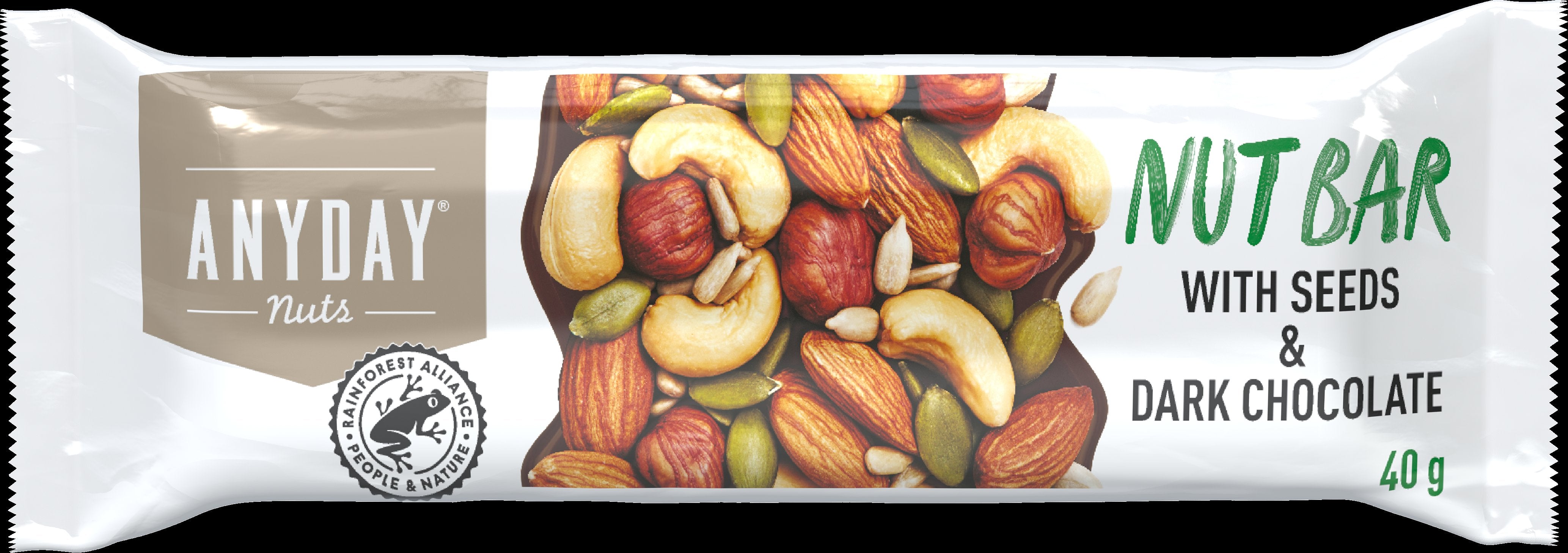 Anyday Nut Bar aux graines pähkinäpatukka 40g