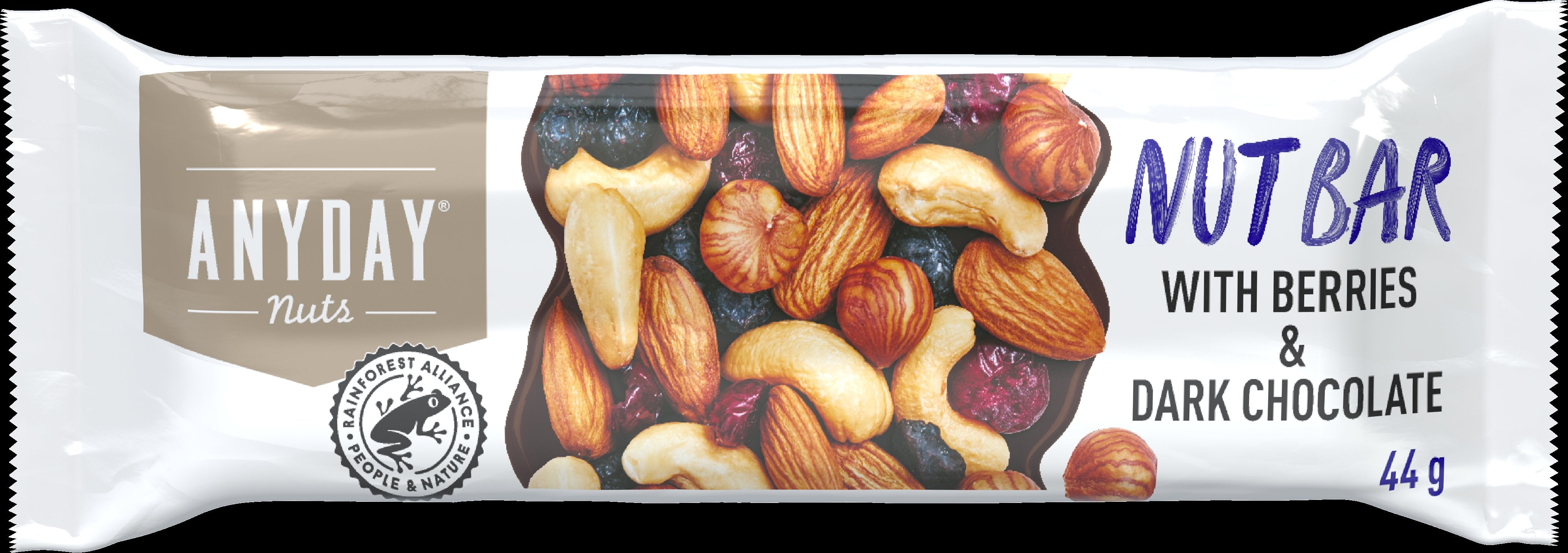 Anyday Nut Bar aux baies pähkinäpatukka 44g