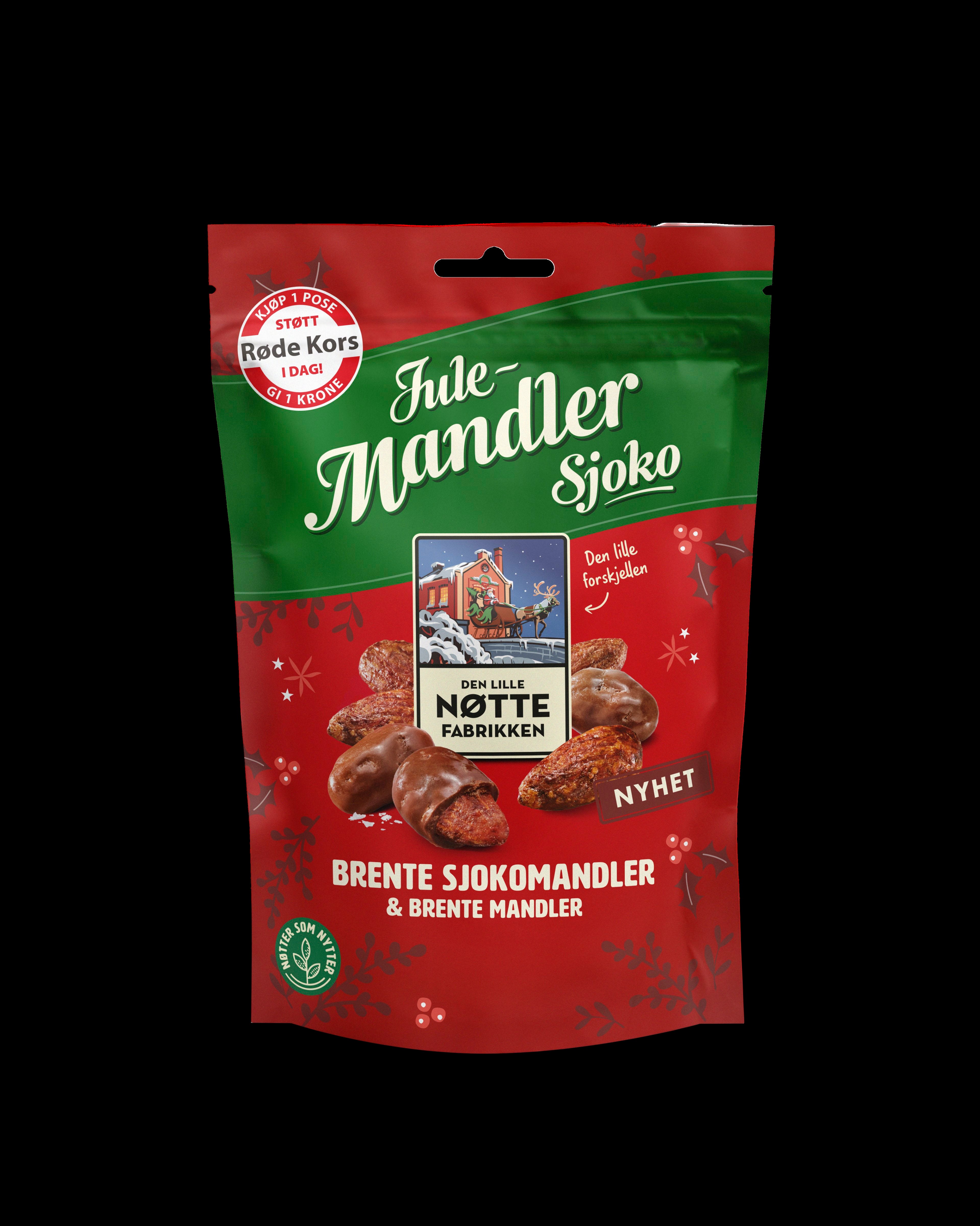 Den Lille Nøttefabrikken Joulumantelit 150 g