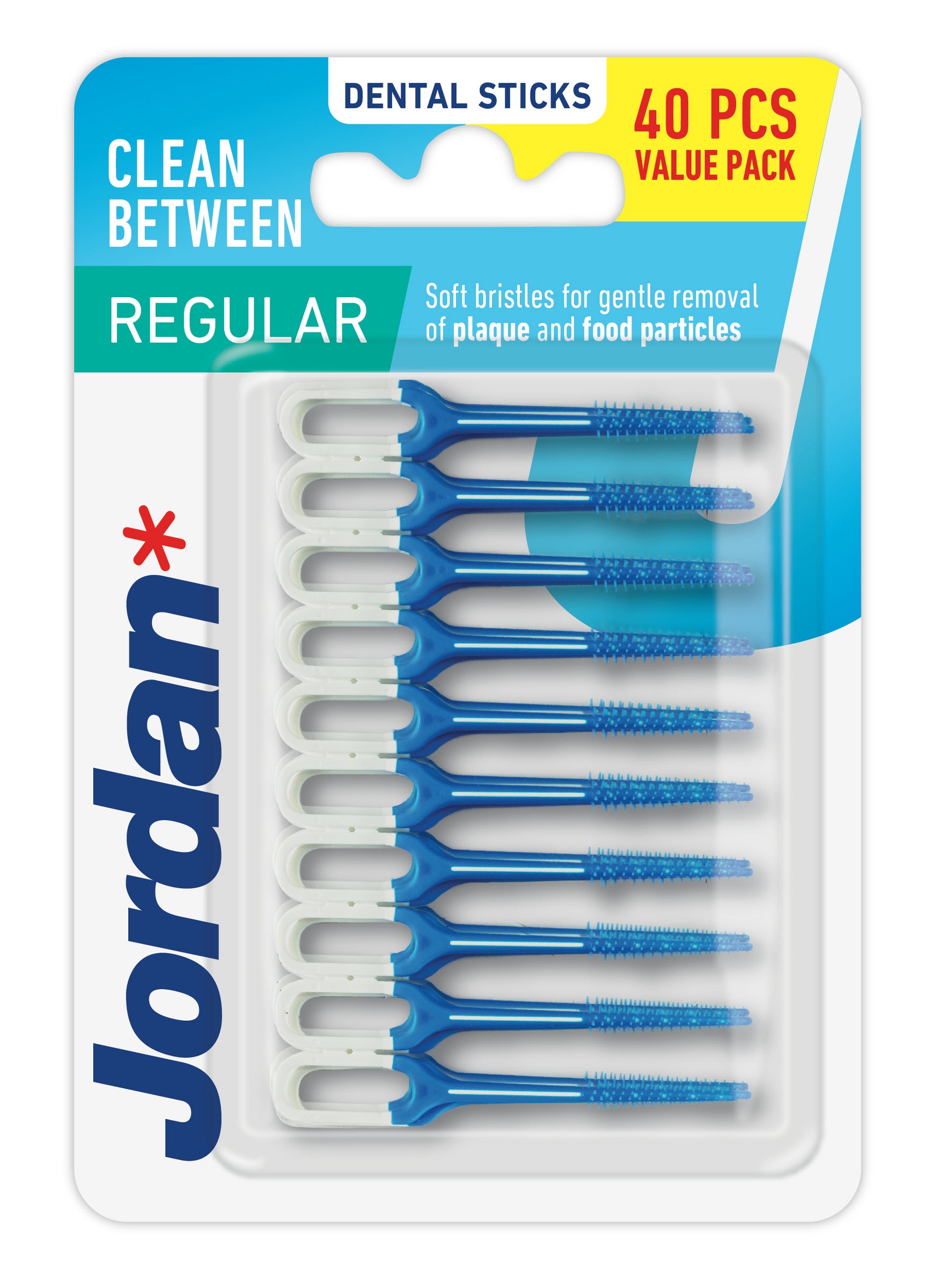 Jordan Clean Between hammastikku 40kpl