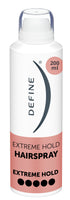 Define hiuskiinne 200ml extreme hold