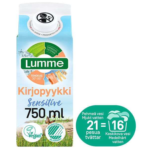 Lumme Sensit kirjopyykinpesuneste 750ml