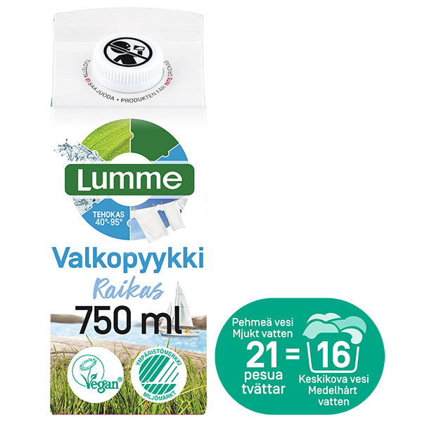 Lumme Raikas valkopyykinpesuneste 750ml