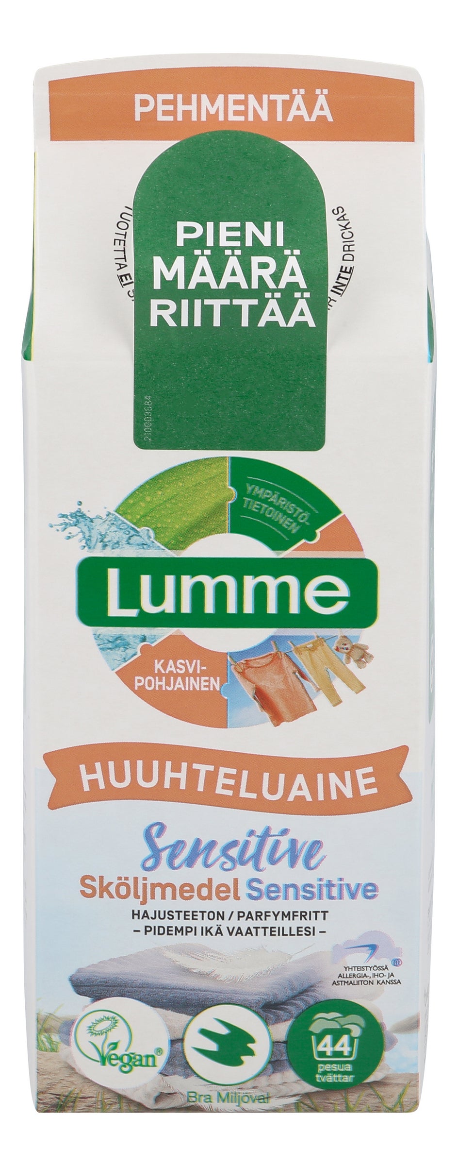 Lumme huuhteluaine 750ml Sensitive hajus
