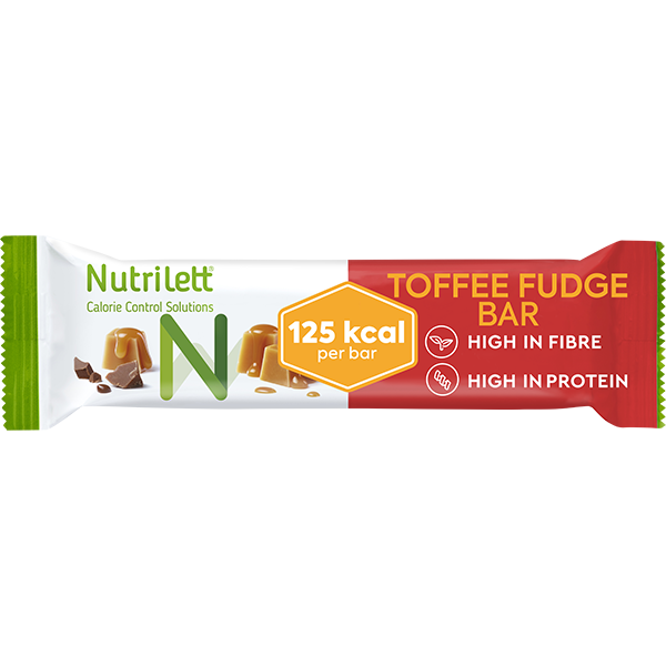 Nutrilett Toffee Fudge maitosuklaa-karamellipatukka 40g