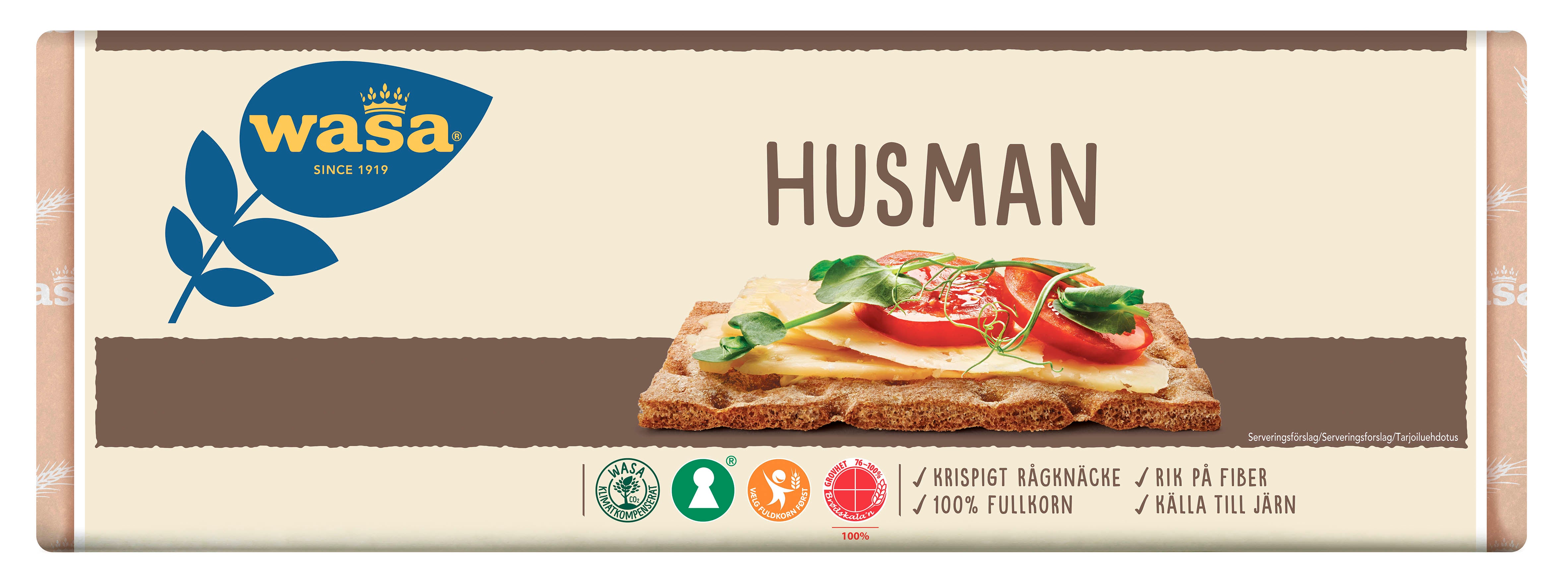 Wasa Husman näkkileipä 520 g